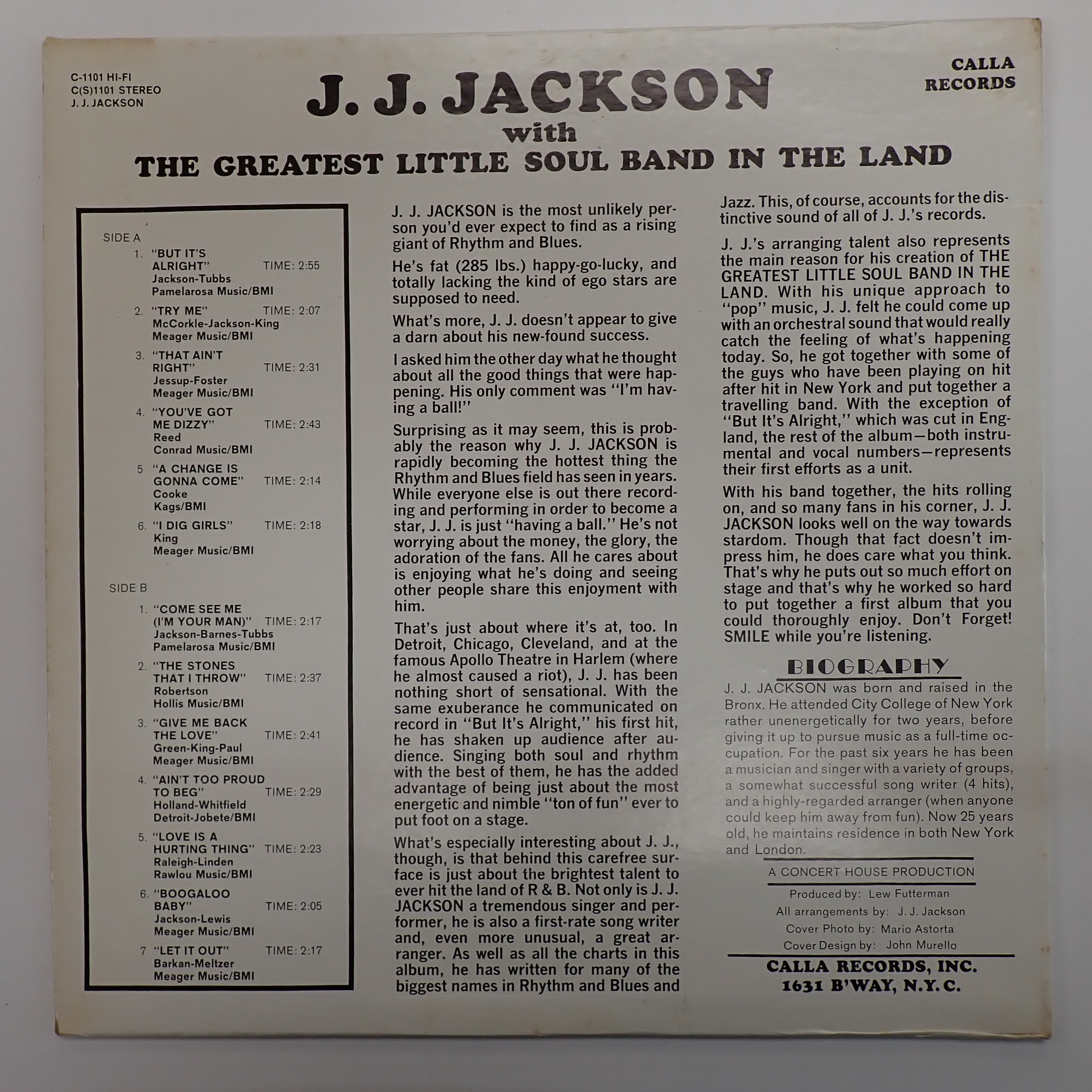 J.J. Jackson - But It's Alright