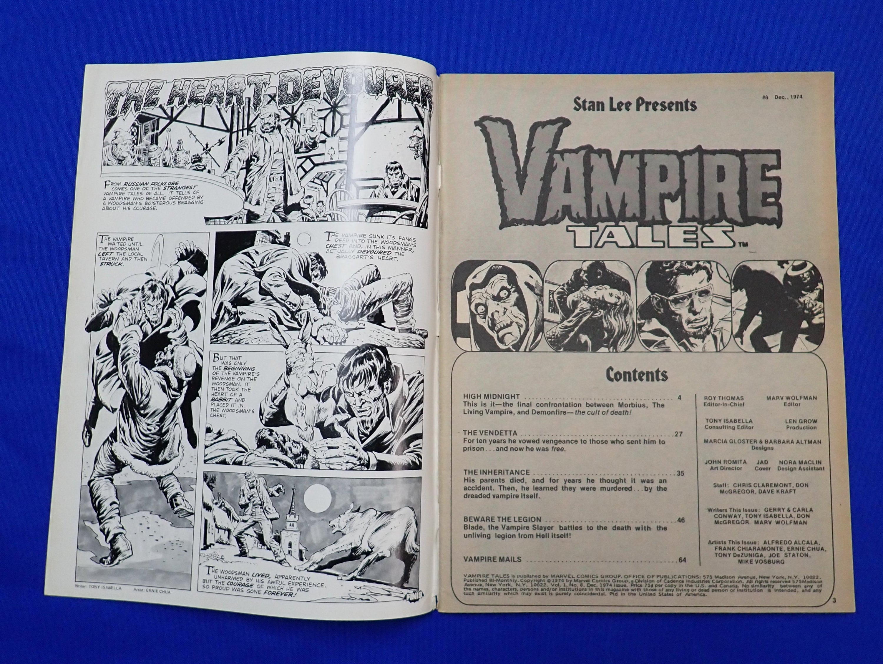 Vampire Tales #8 (1974) - FN+ (6.5)