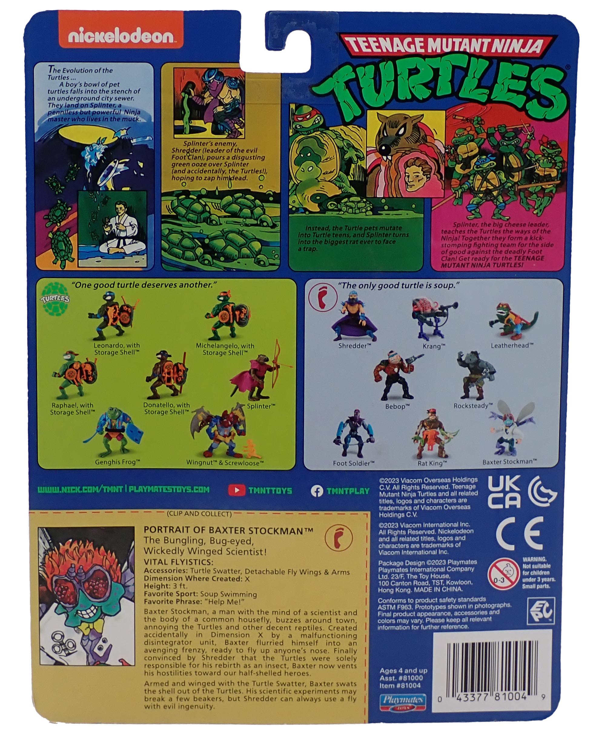 Baxter Stockman - Retro TMNT Figure