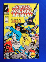 Justice Machine Annual #1 (1983) - VF/NM (9.0)