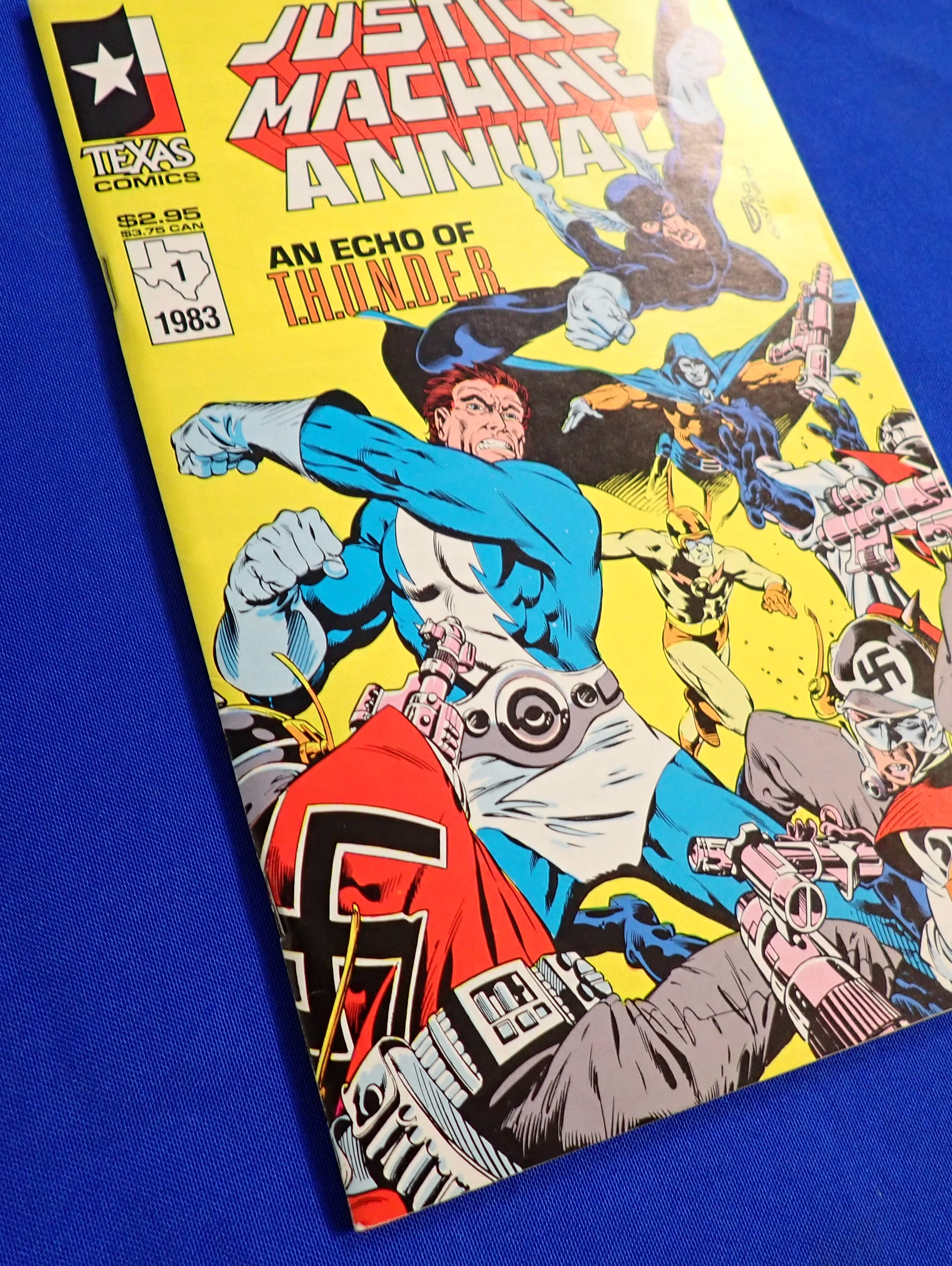 Justice Machine Annual #1 (1983) - VF/NM (9.0)