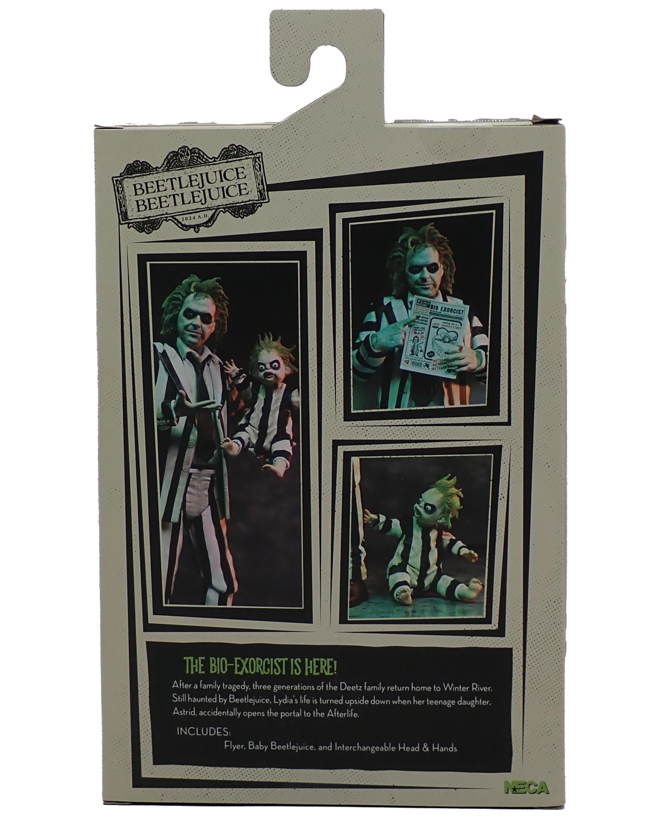 Beetlejuice (Striped Suit) [Pre-Owned] - NECA Figure