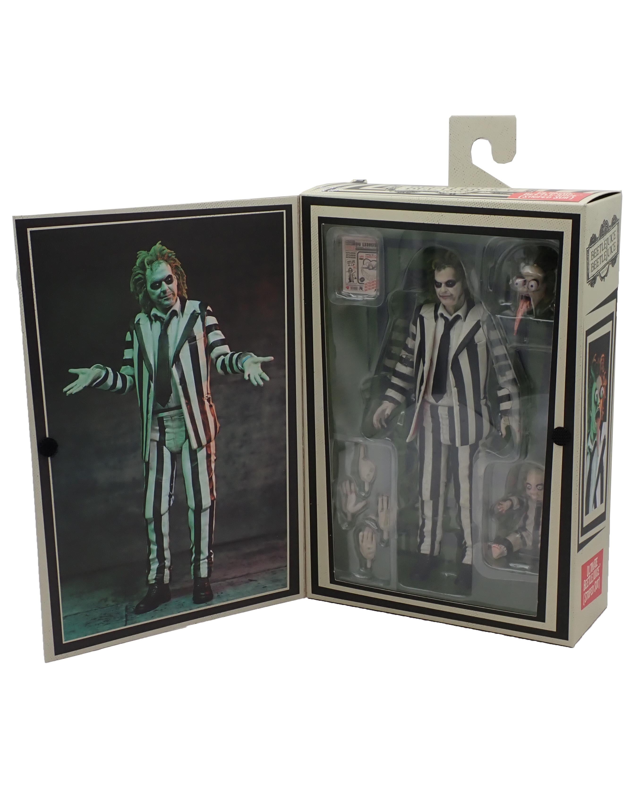 Beetlejuice (Striped Suit) [Pre-Owned] - NECA Figure