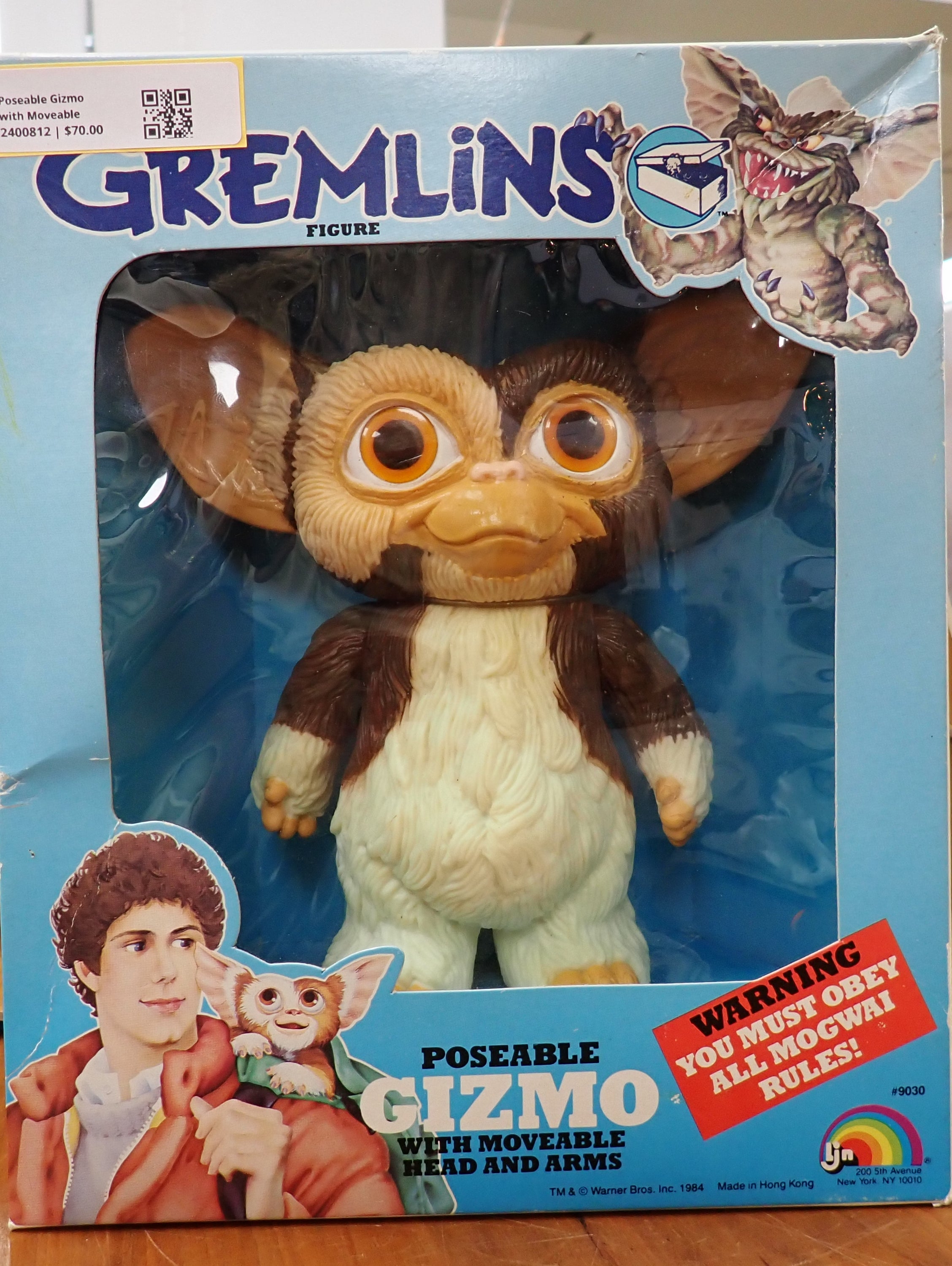 Poseable Gizmo with Moveable Head and Arms