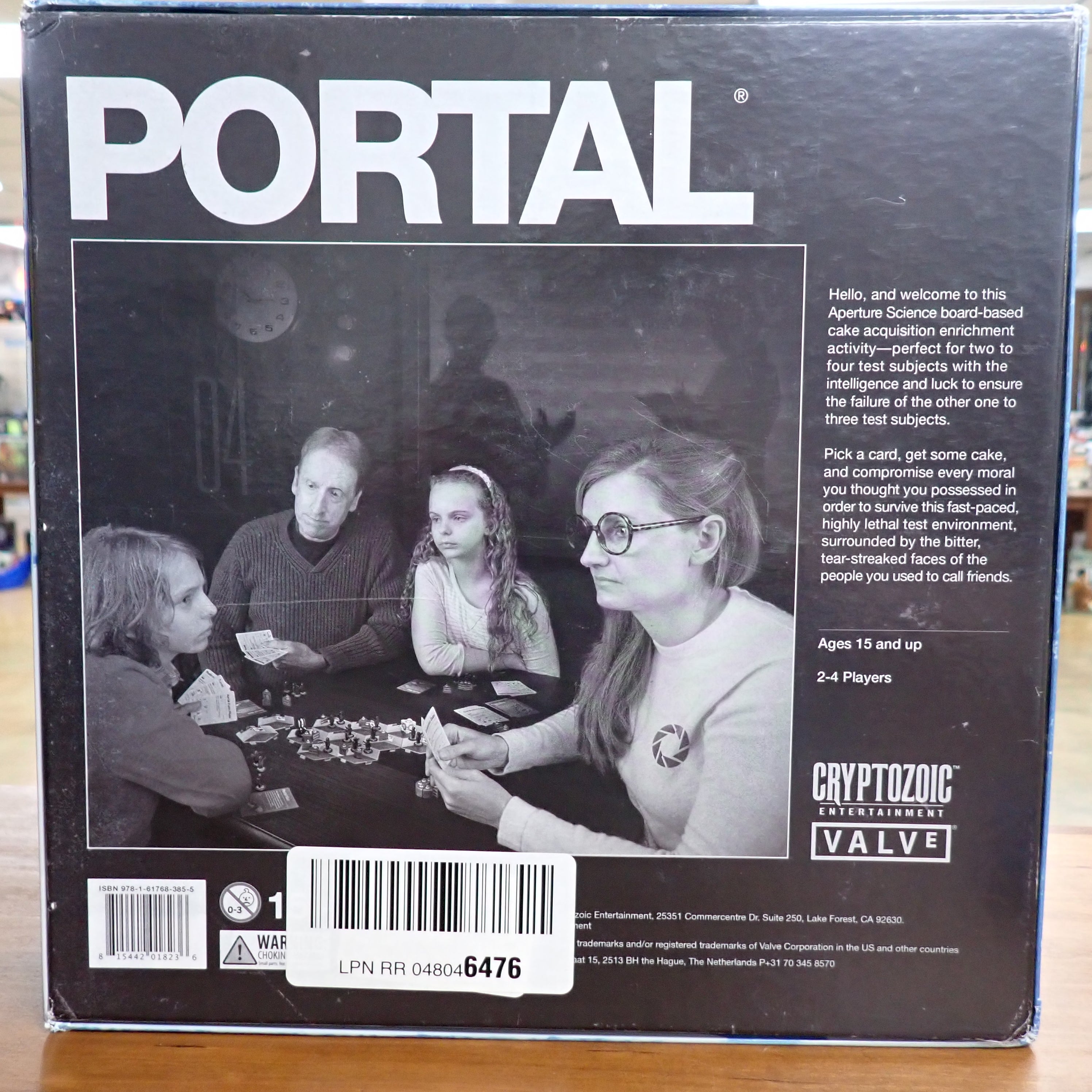 Portal: The Uncooperative Cake Acquisition Game (USED)