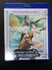 Is It Wrong to Pick Up Girls in a Dungeon (blu-ray)