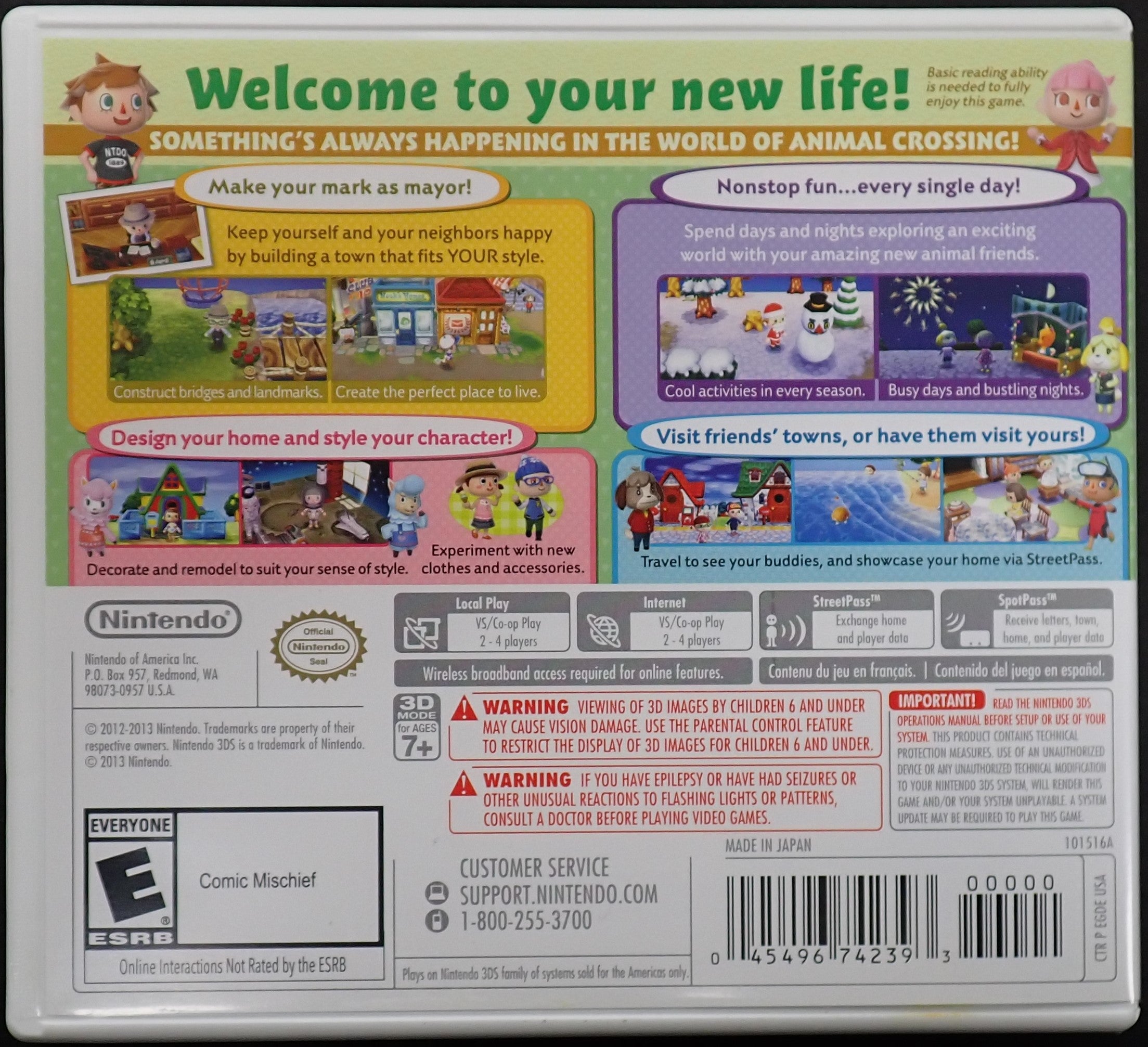 Animal Crossing New Leaf - 3DS