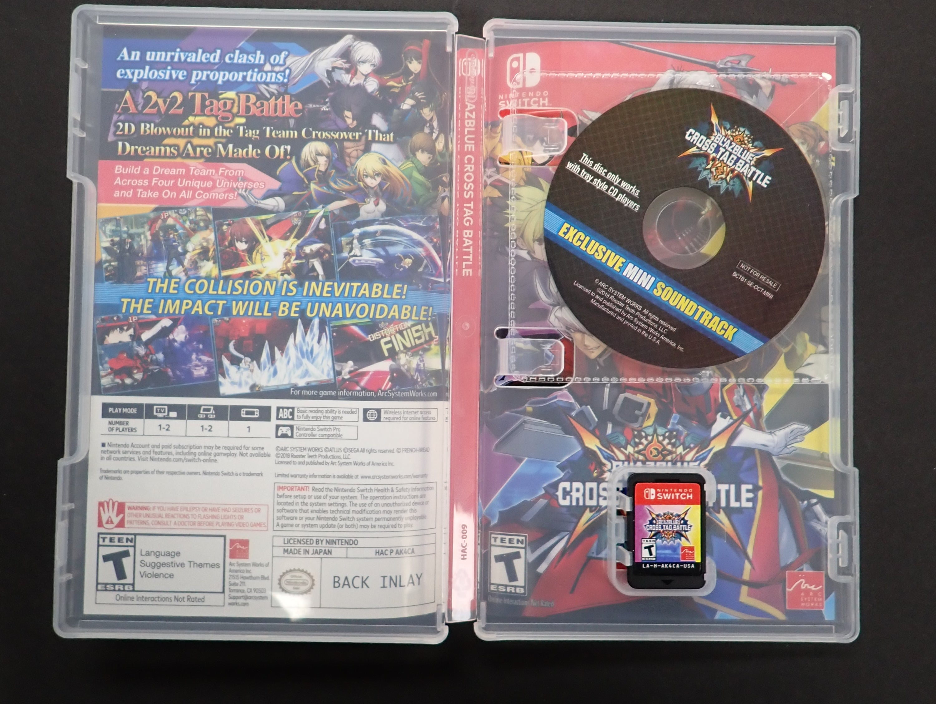 Blazblue Cross Tag Battle - Switch