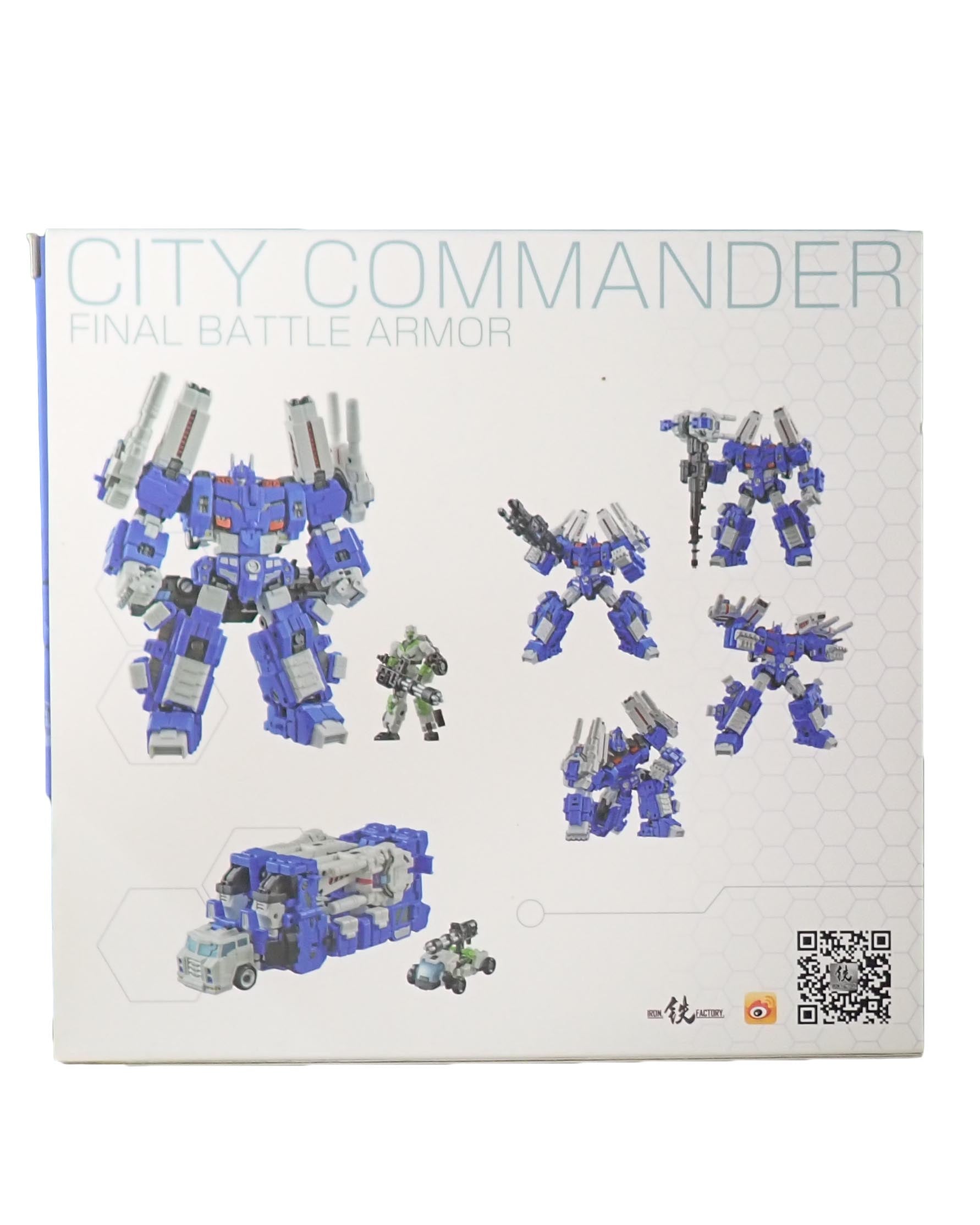 IF EX-44 City Commander Final Battle Amor - Iron factory