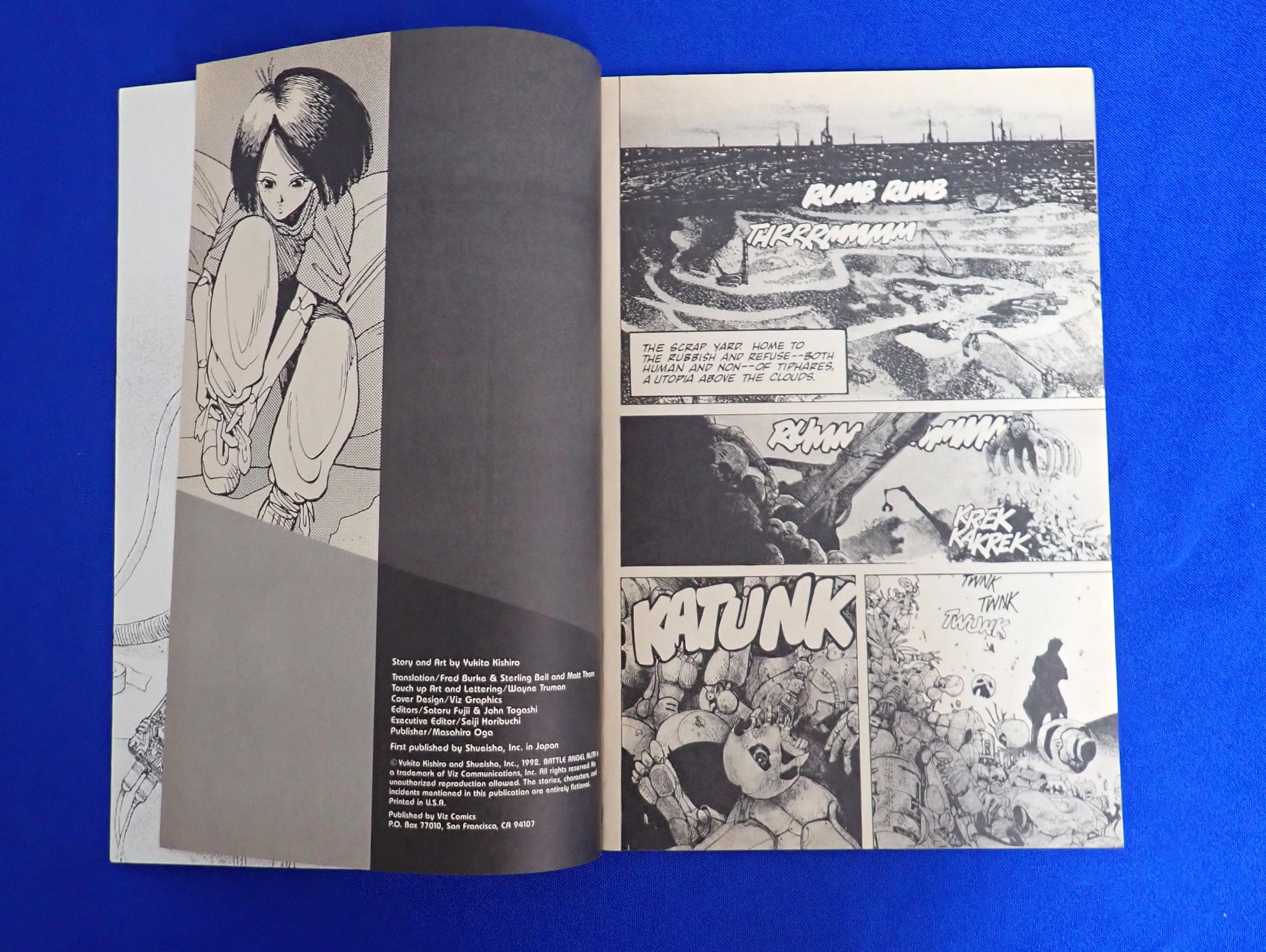 Battle Angel Alita #1 (1992) - FN (6.0)