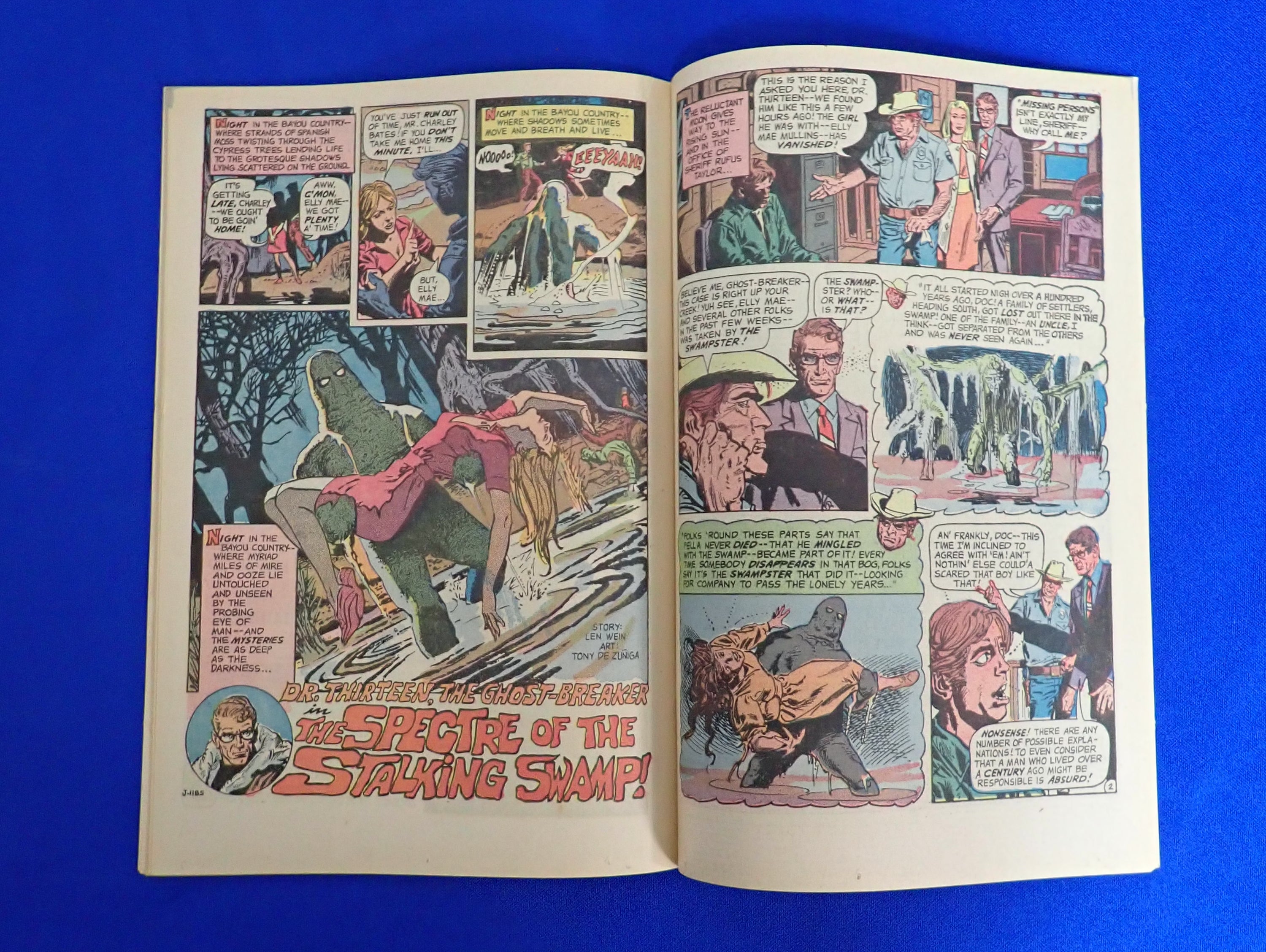Phantom Stranger #14 (1971) -Proto Swamp Thing - VF- (7.5)