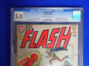 Flash #129 (1962) CGC 5.0 - 1st Silver Age Flash Crossover!