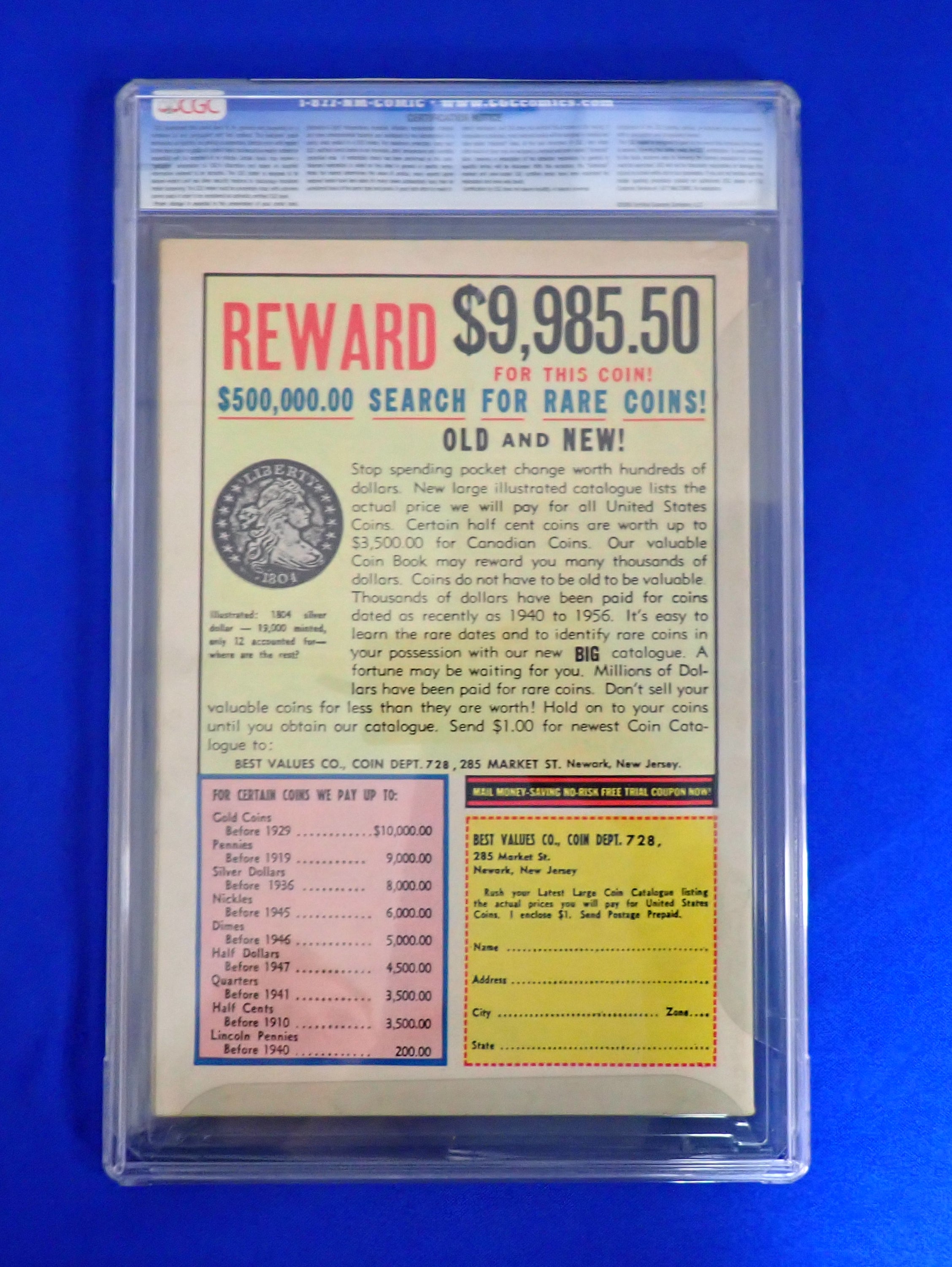 Flash #129 (1962) CGC 5.0 - 1st Silver Age Flash Crossover!