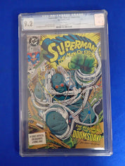Superman: The Man of Steel #18 (1992) CGC 9.2 - 1st Doomsday