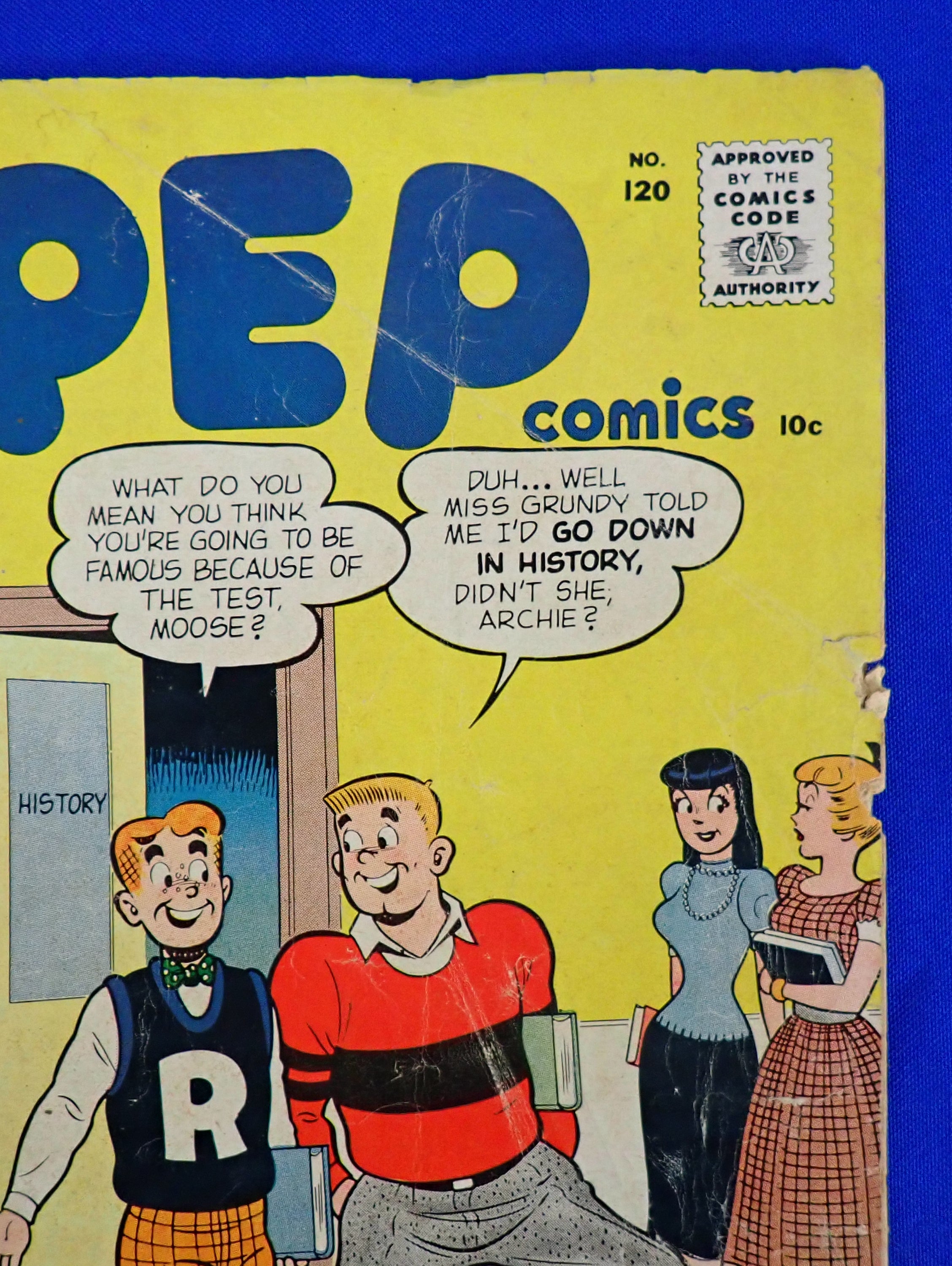 Pep Comics #120 (1957) - GD+ (2.5)