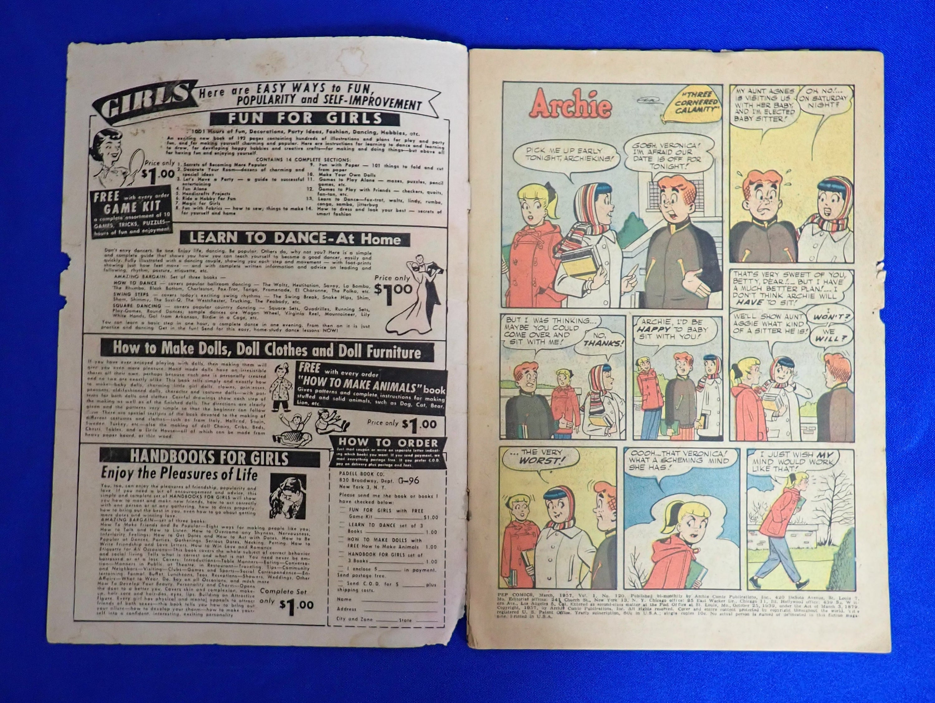 Pep Comics #120 (1957) - GD+ (2.5)