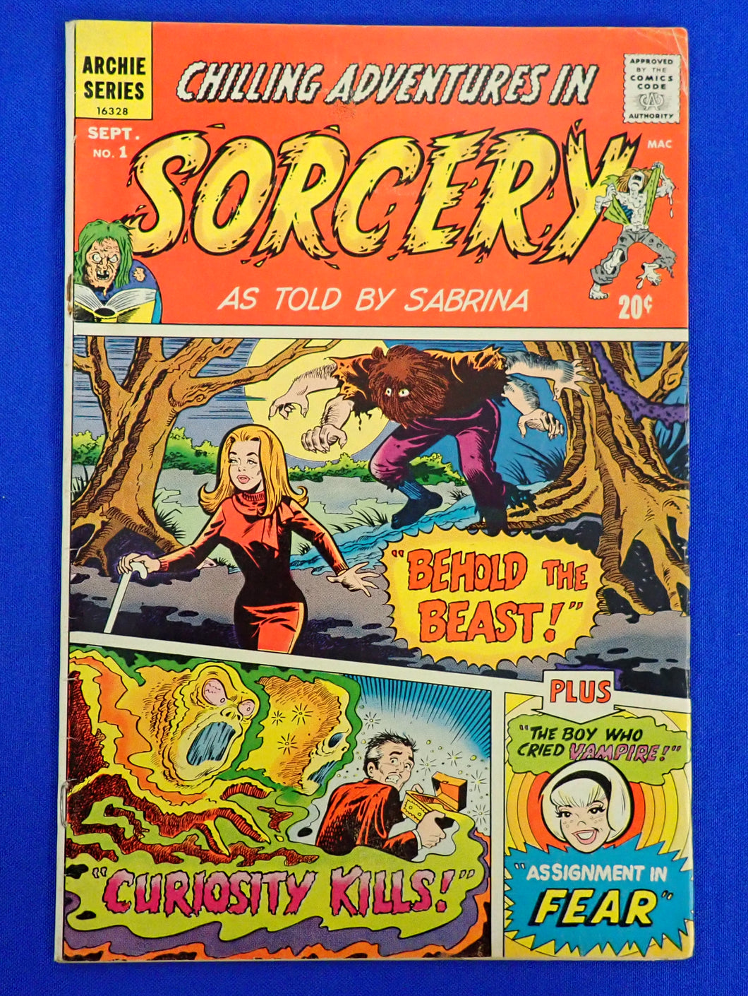 Chilling Adventures in Sorcery #1 (1972) - VG+ (4.5)