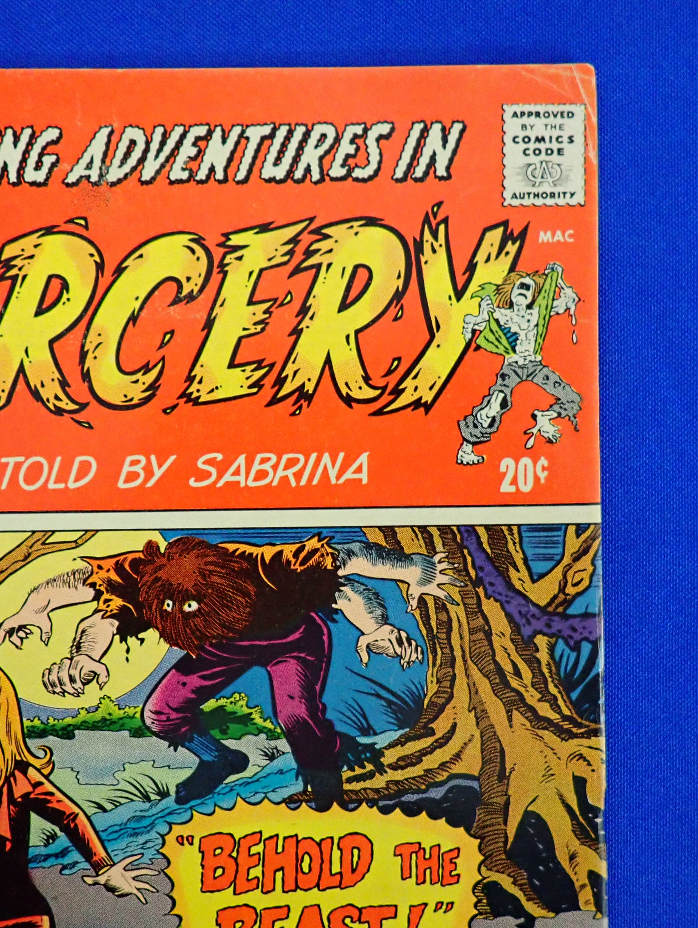 Chilling Adventures in Sorcery #1 (1972) - VG+ (4.5)