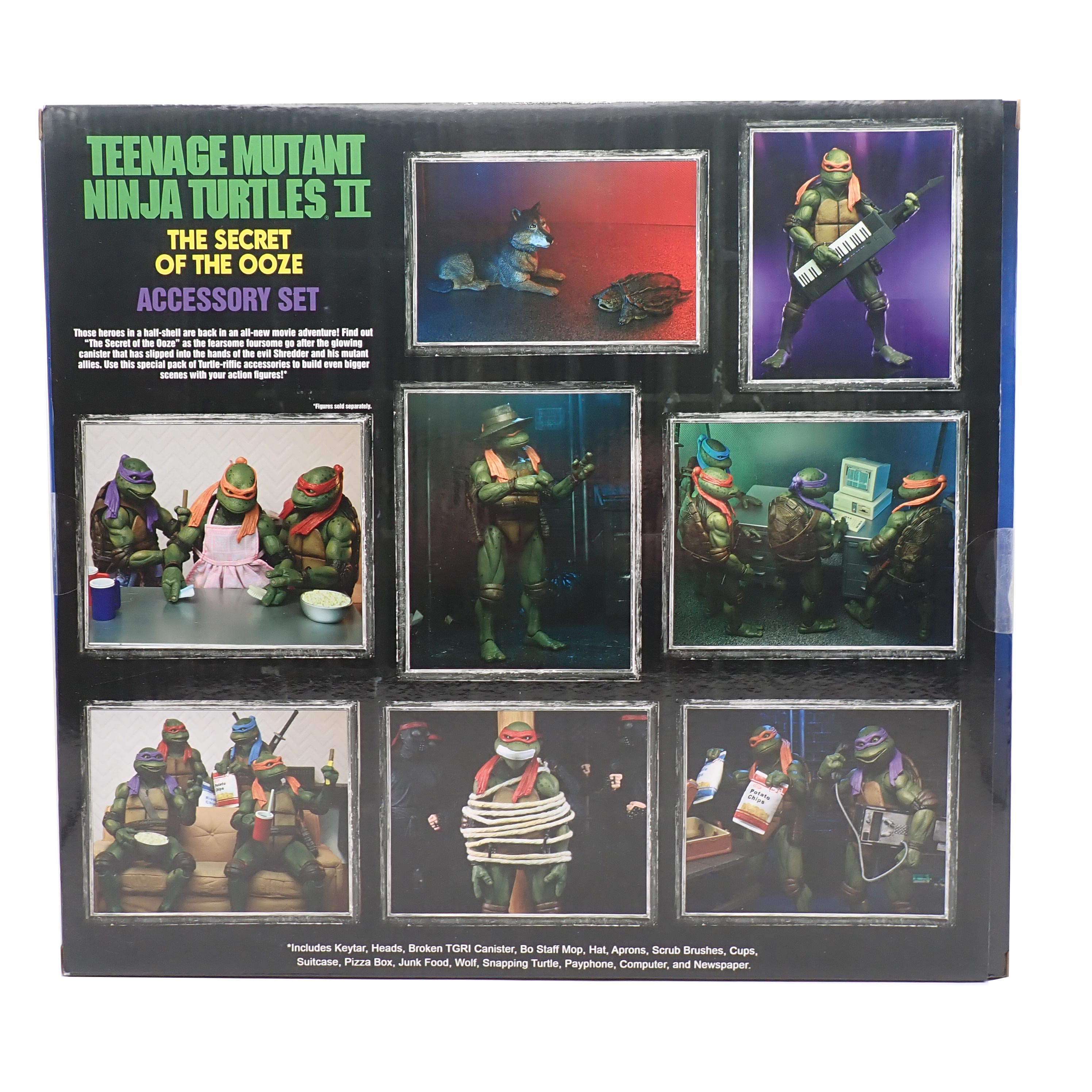 Secret of the Ooze Accessory Set- NECA [Pre-Owned]