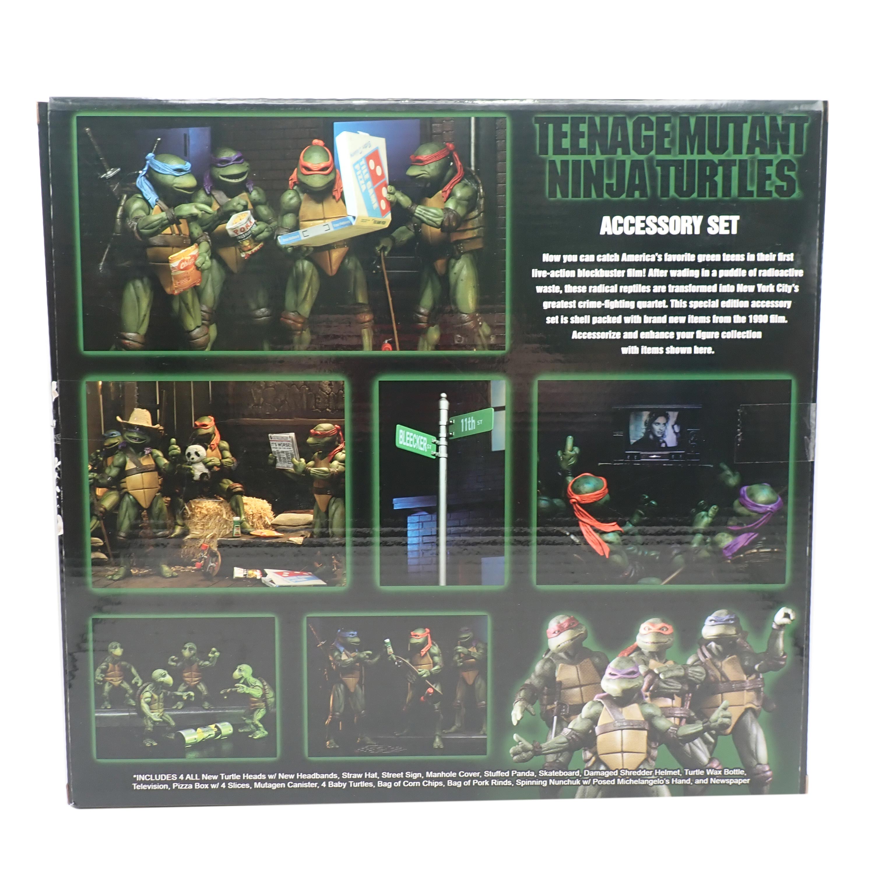 TMNT 1990 Movie Accessory Set - NECA [Pre-Owned]