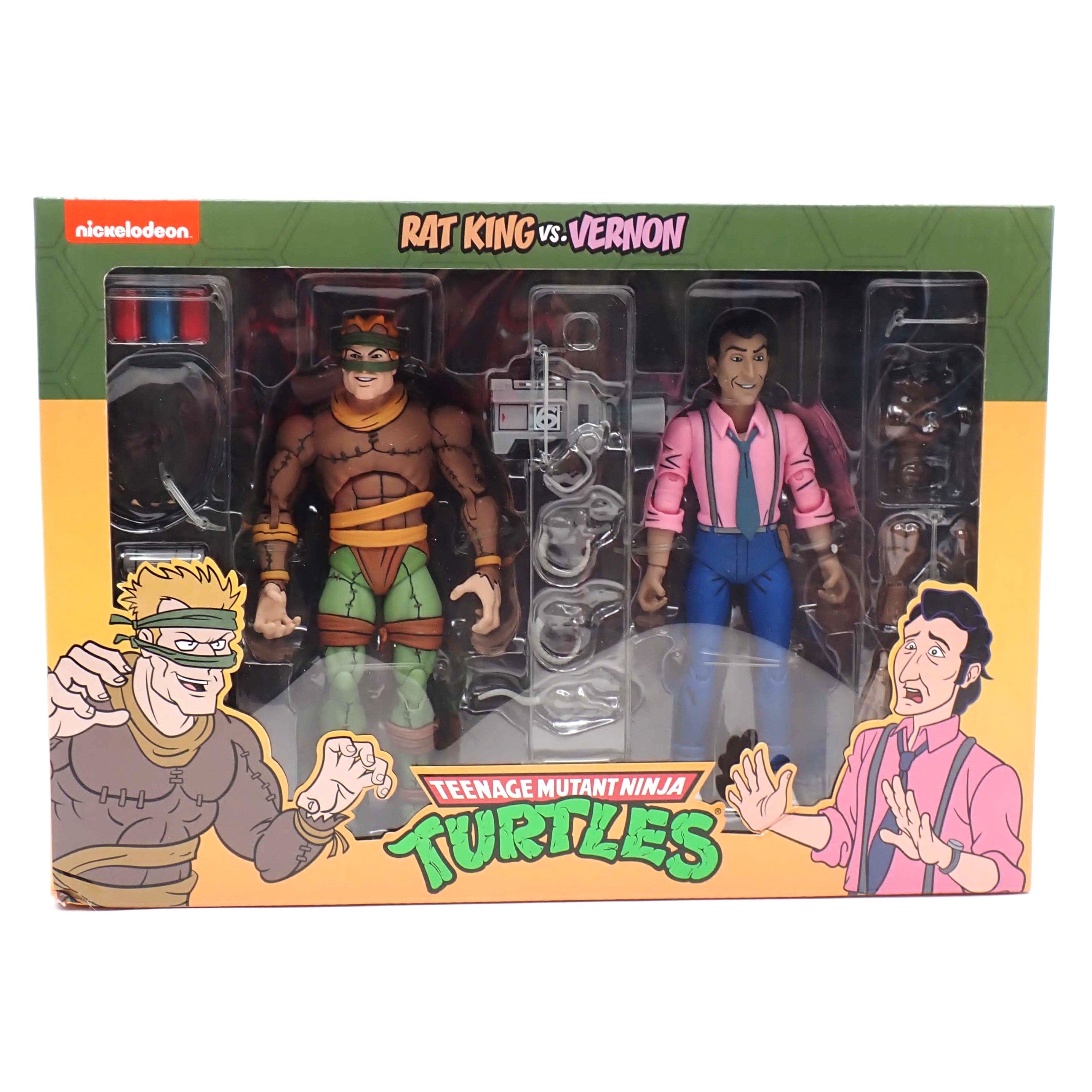 TMNT Rat King Vs Vernon - NECA [Pre-Owned]