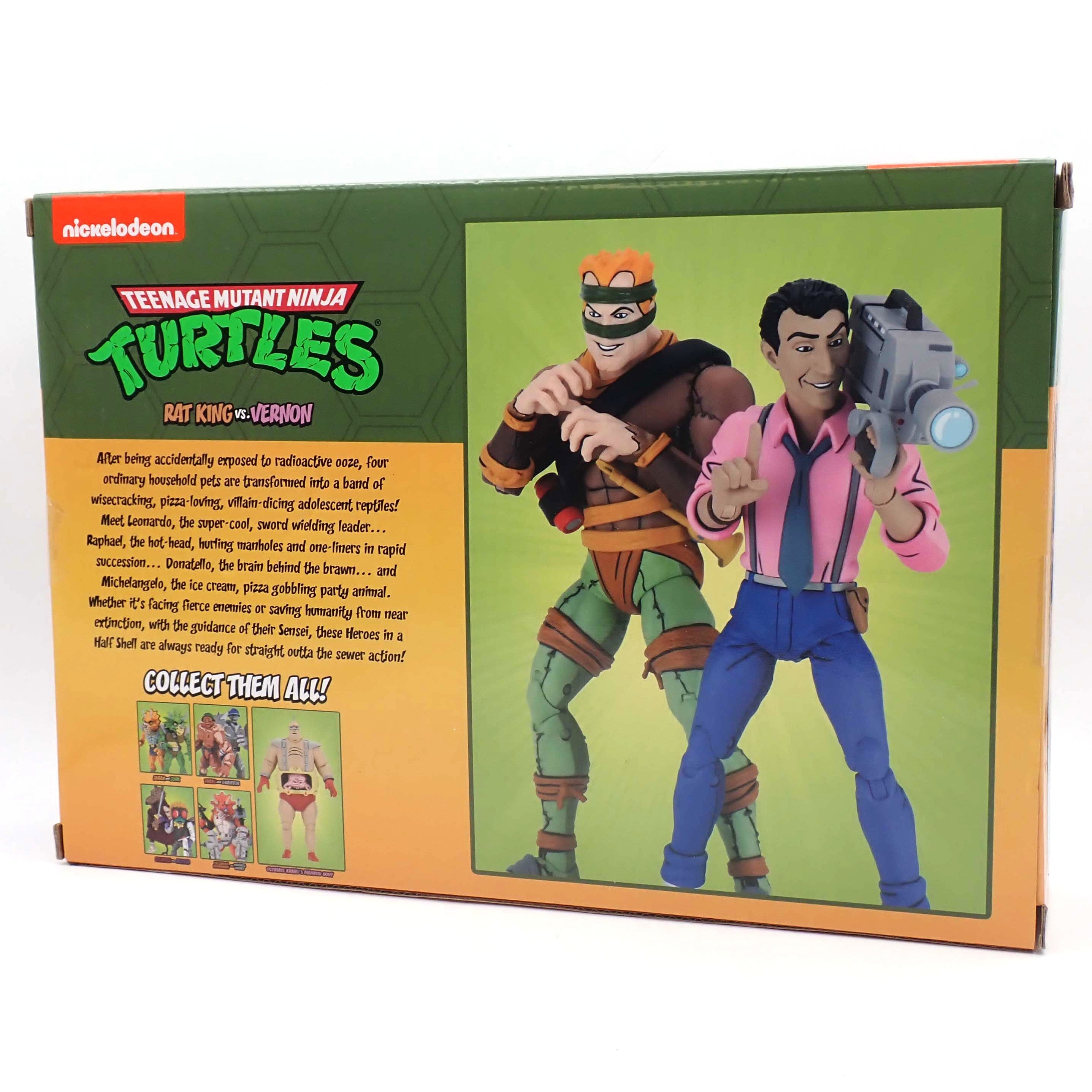 TMNT Rat King Vs Vernon - NECA [Pre-Owned]