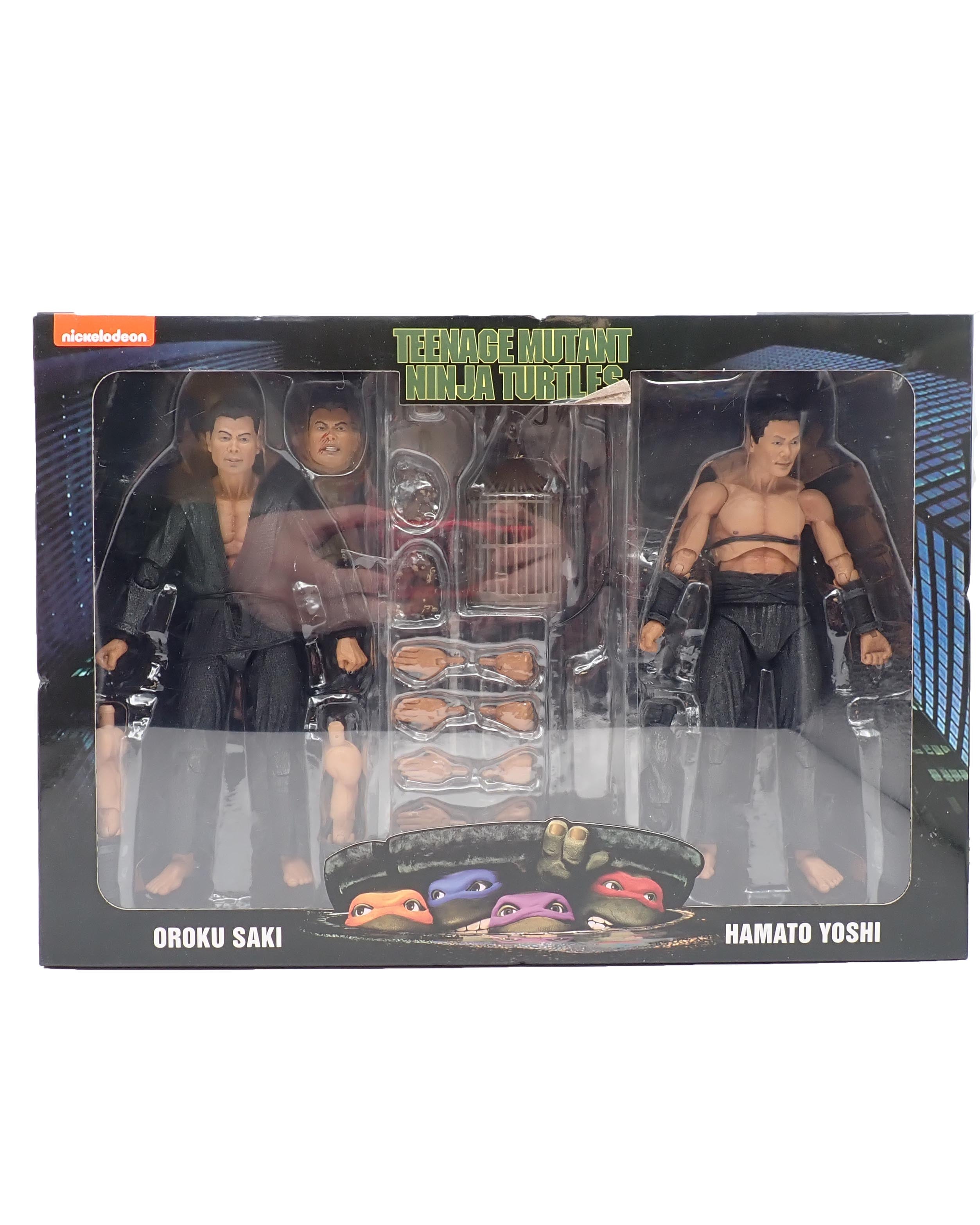 NECA TMNT Oroku and Hamato