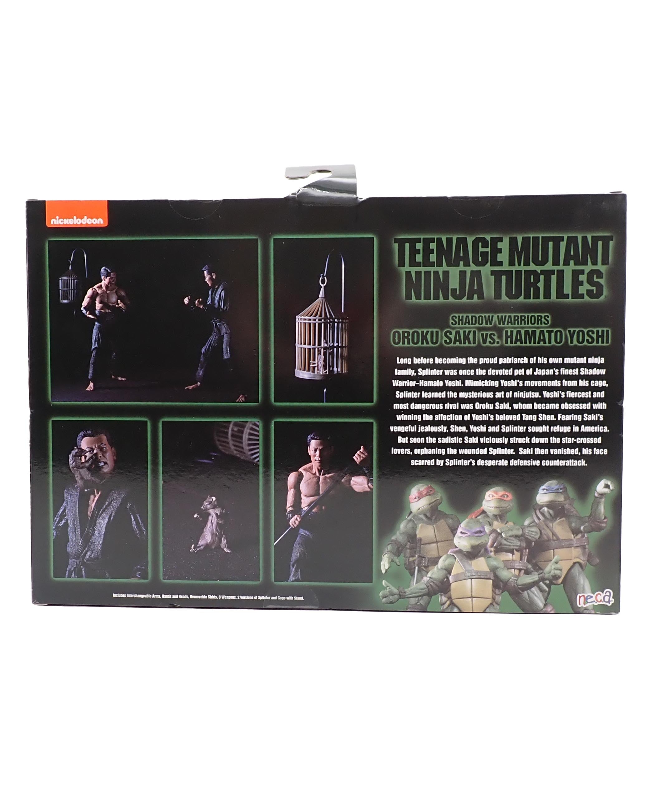 NECA TMNT Oroku and Hamato
