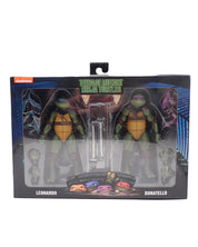 NECA TMNT Leonardo and Donatello