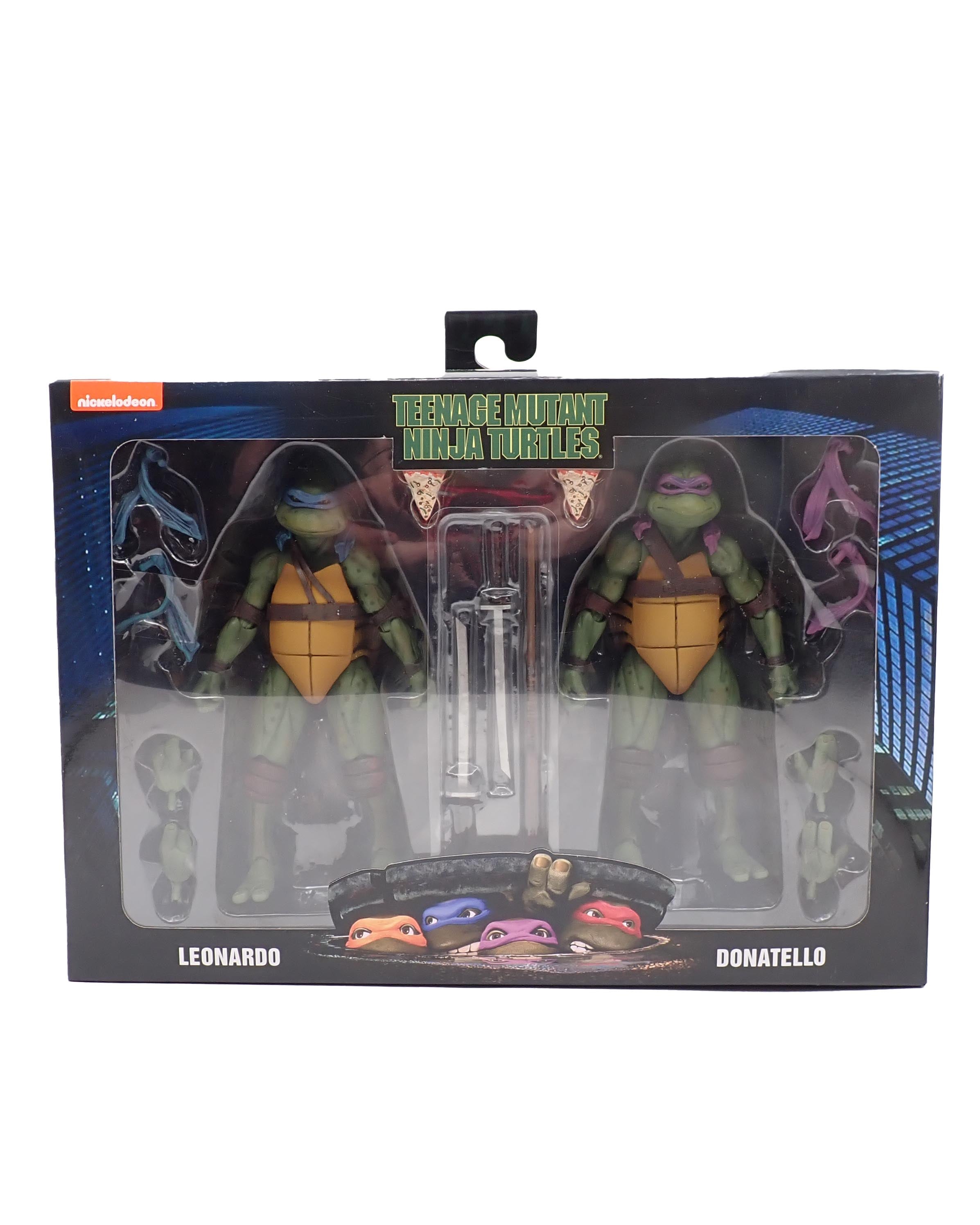 NECA TMNT Leonardo and Donatello