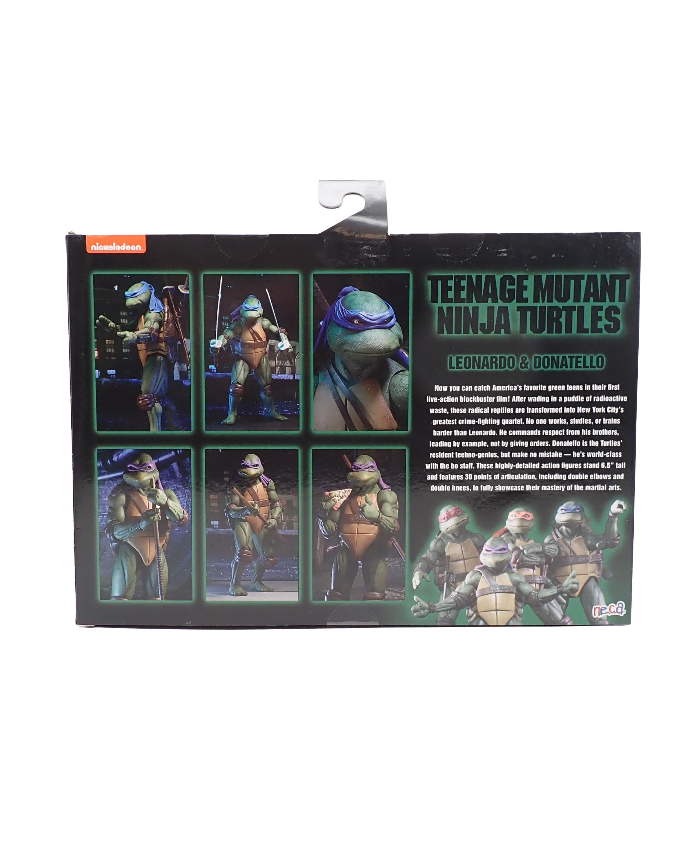 NECA TMNT Leonardo and Donatello