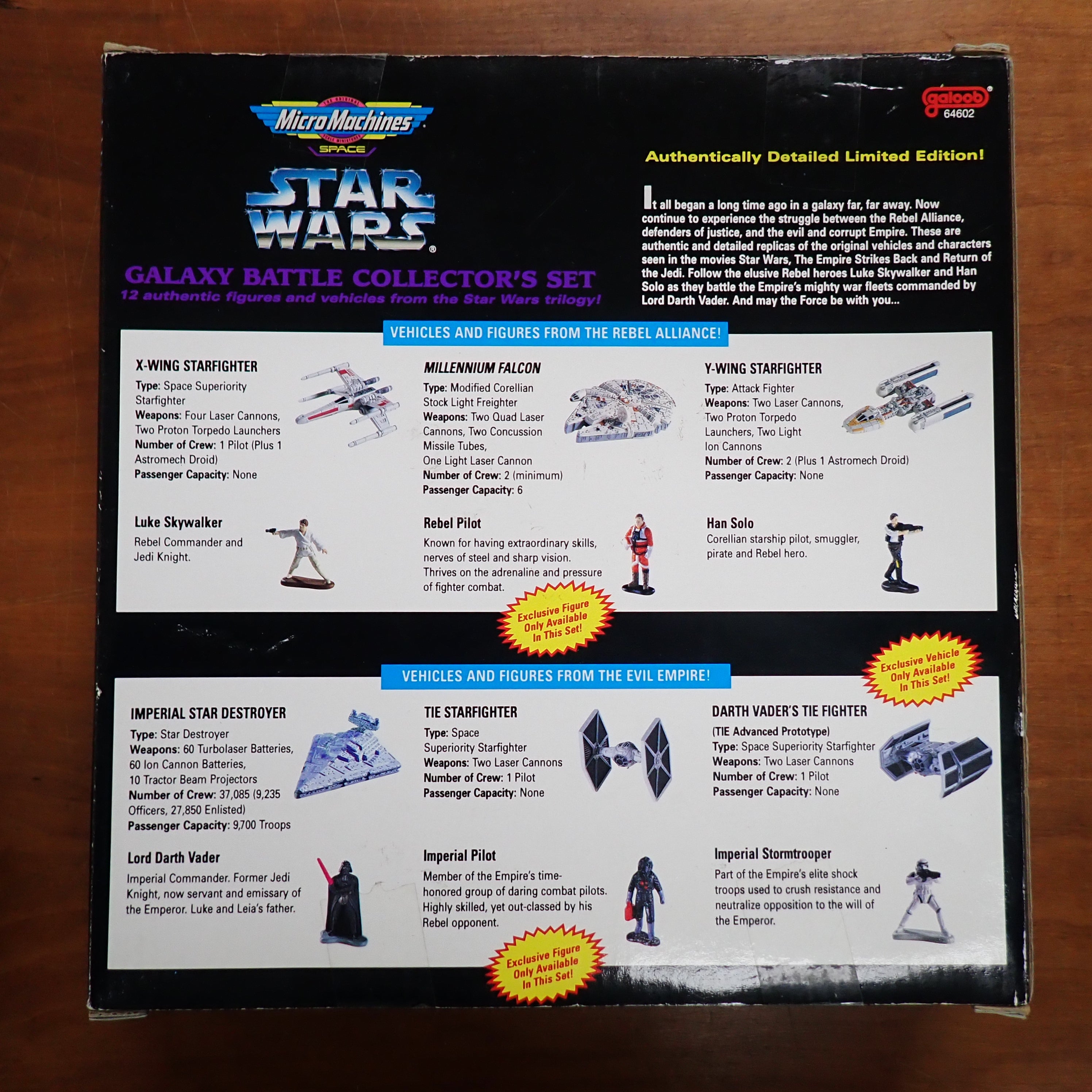Micro Machines Space: Star Wars Galaxy Battle Collector's Set