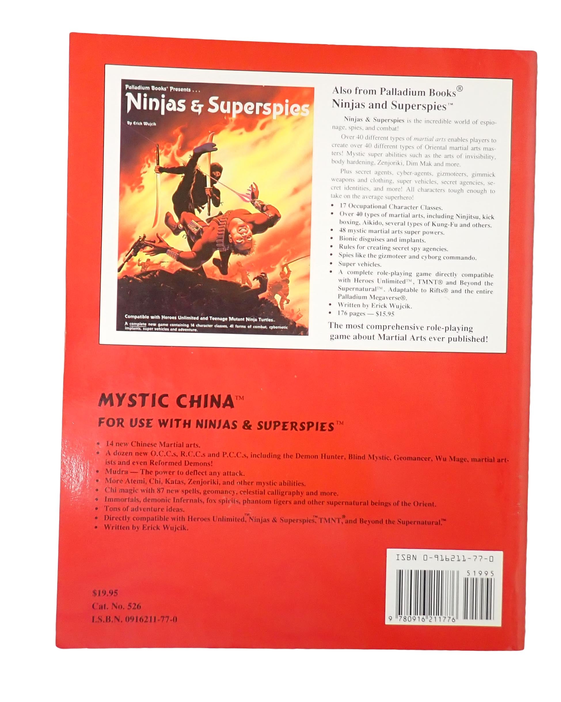 Palladium Books - Mystic China [Pre-Owned RPG]