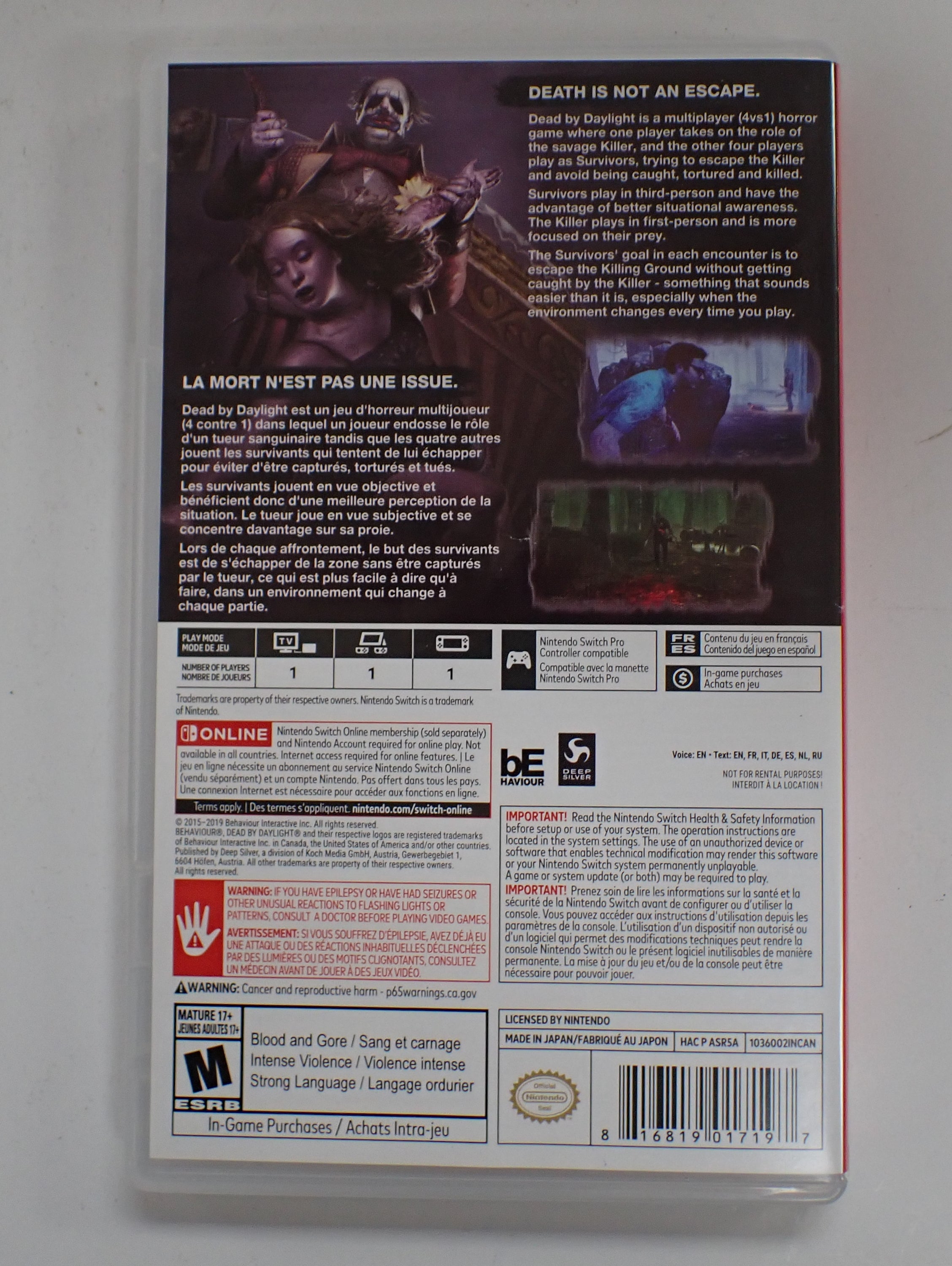 Dead By Daylight - Switch