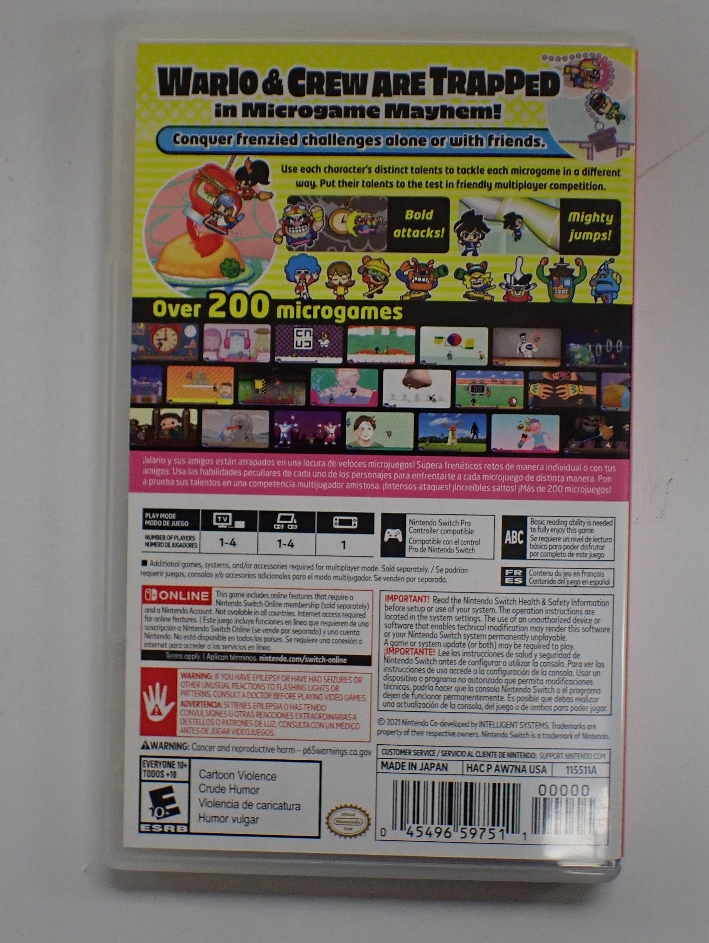 Wario Ware: Get It Together - Switch