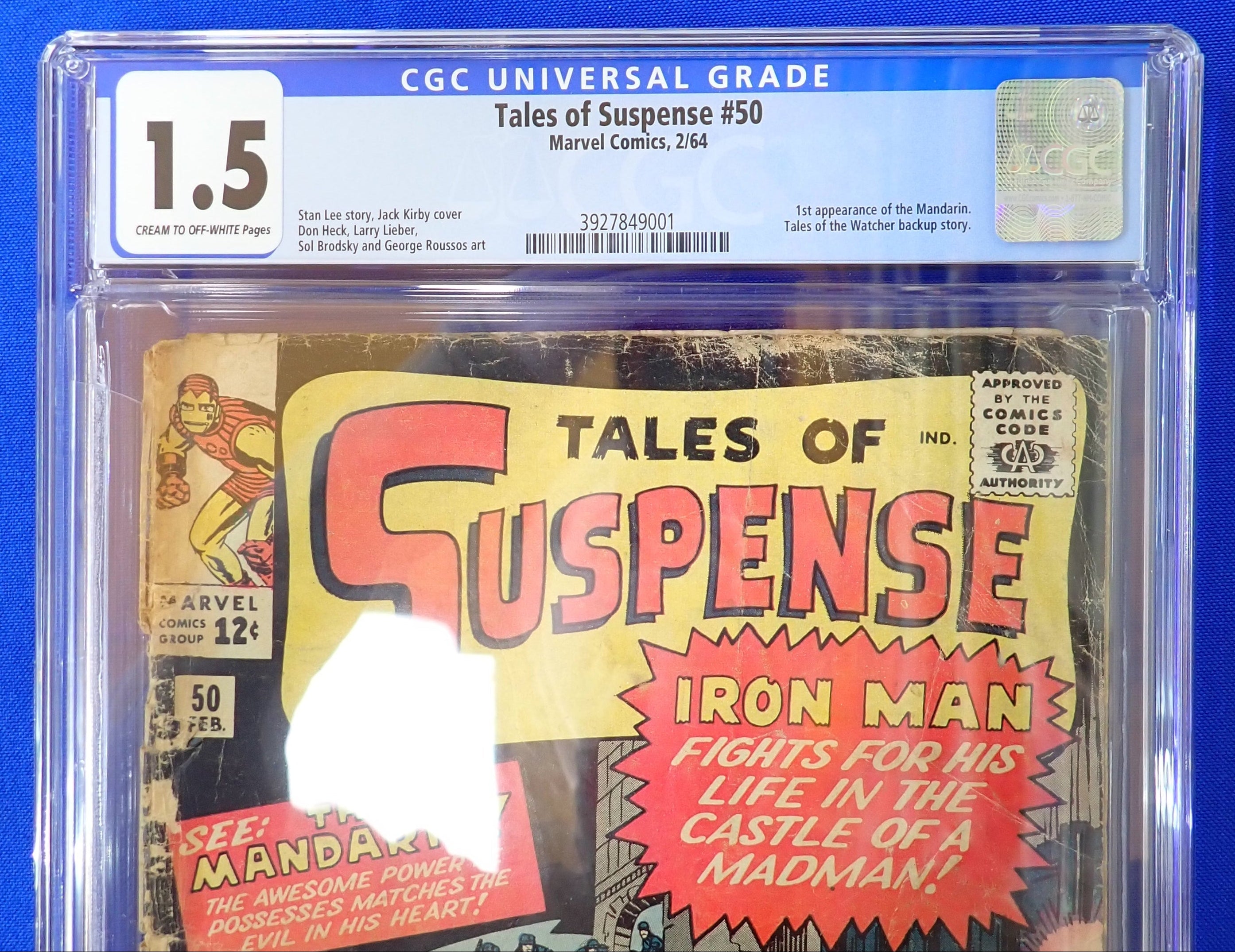 Tales of Suspense #50 (1964) - CGC 1.5 - 1st Mandarin