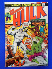 Incredible Hulk #162 (1973) - FN- (5.5) - 1st Wendigo