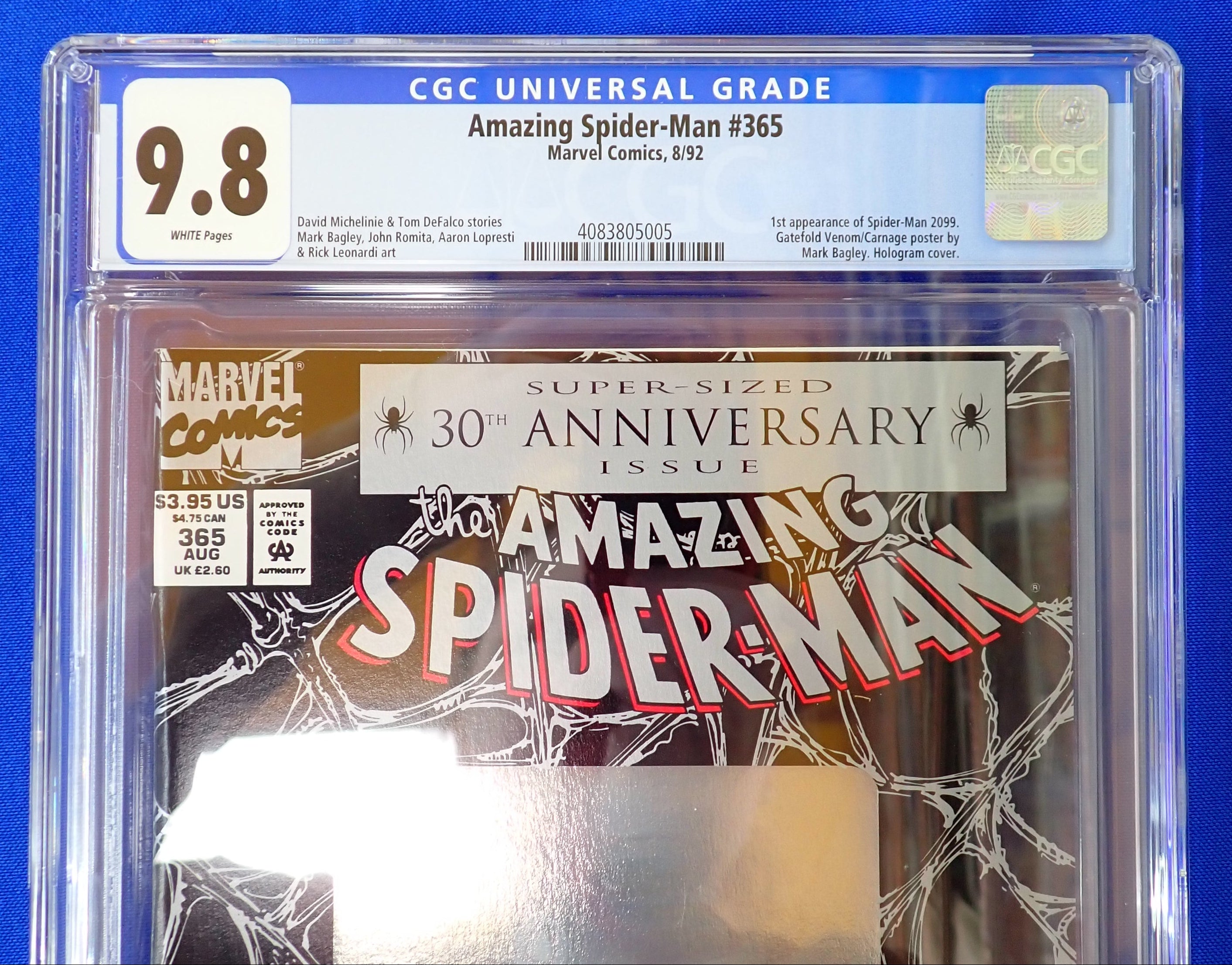 Amazing Spider-Man #365 (1992) - CGC 9.8 - 1st Spider-Man 2099