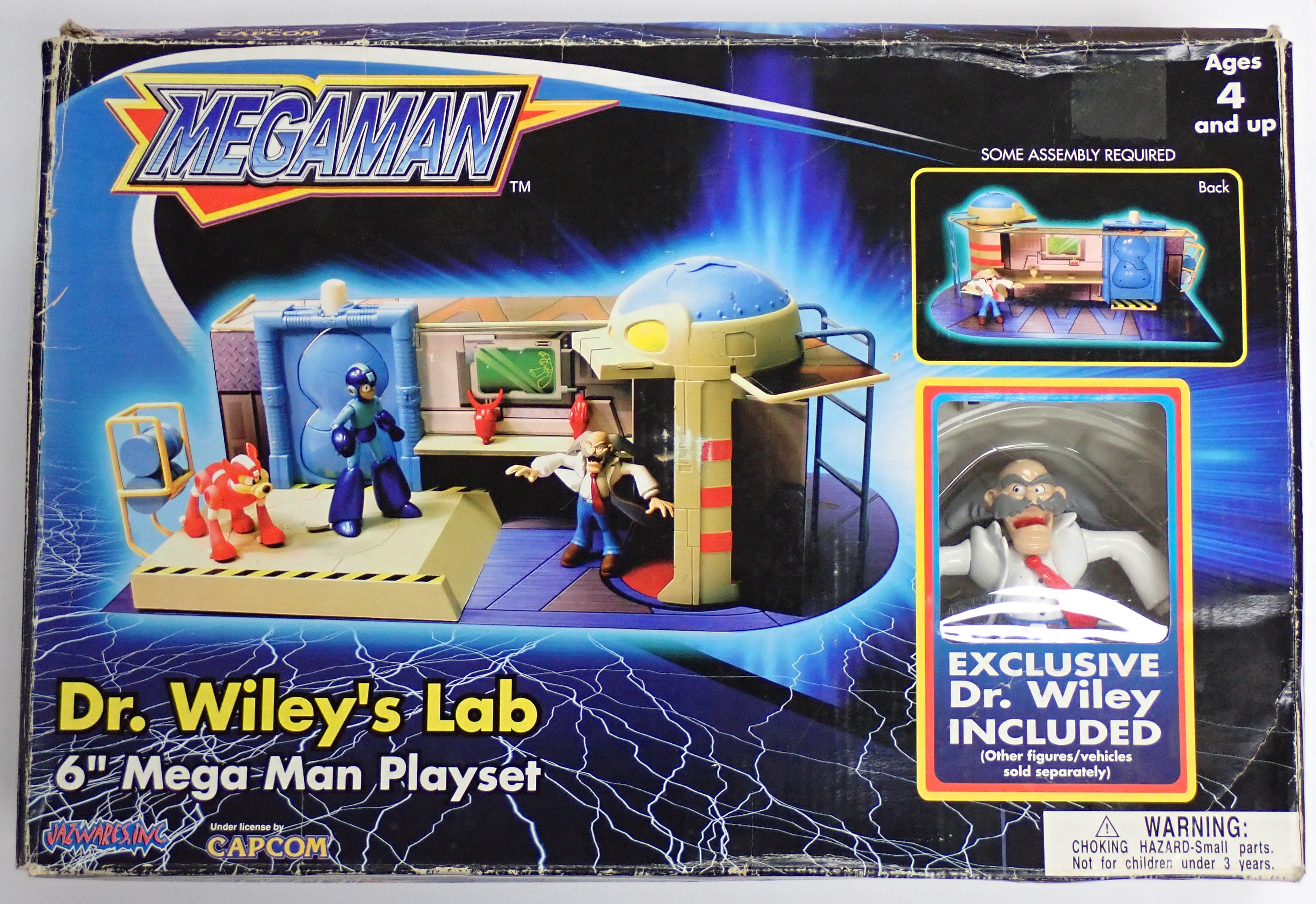 Dr. Wiley's Lab - 6" Mega Man Playset
