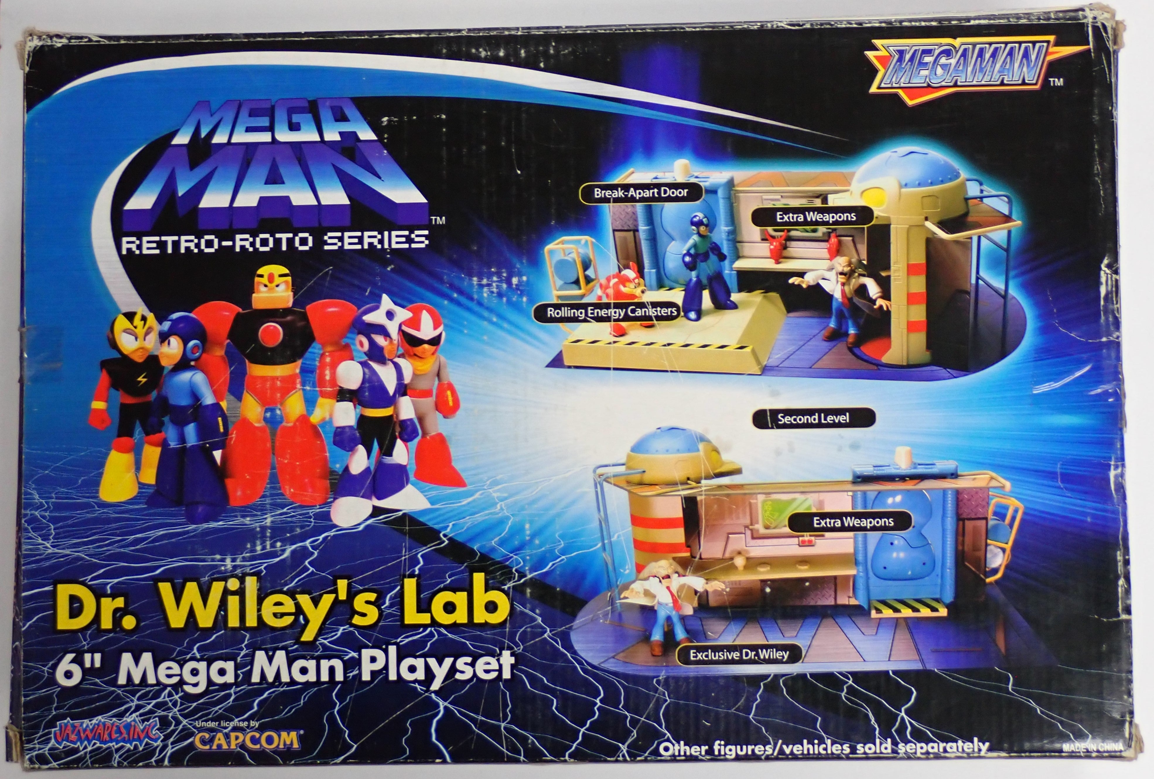 Dr. Wiley's Lab - 6" Mega Man Playset