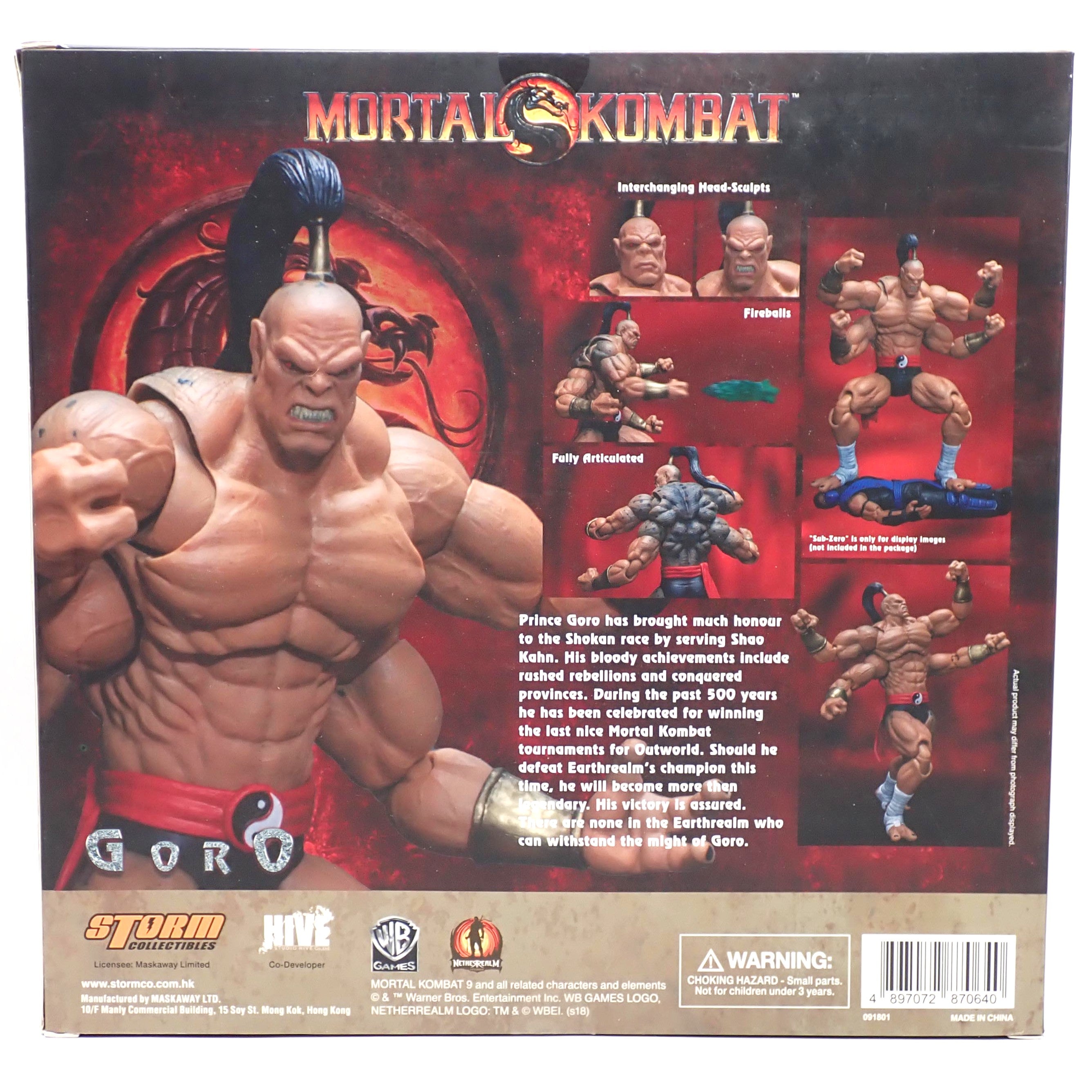 Goro - Mortal Kombat VS Series 1/12 Scale [Pre-Owned]