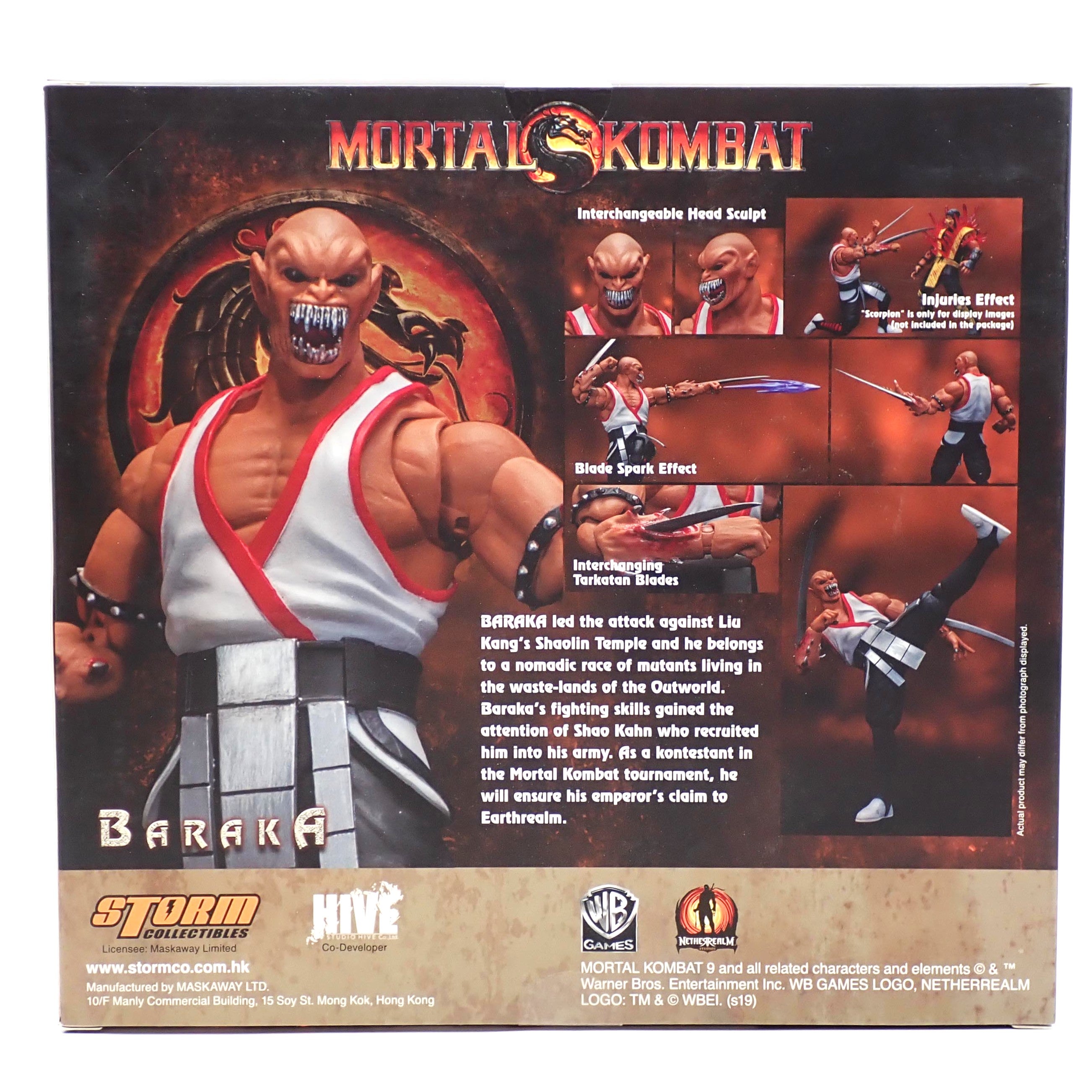 Baraka - Mortal Kombat VS Series 1/12 Scale [Pre-Owned]