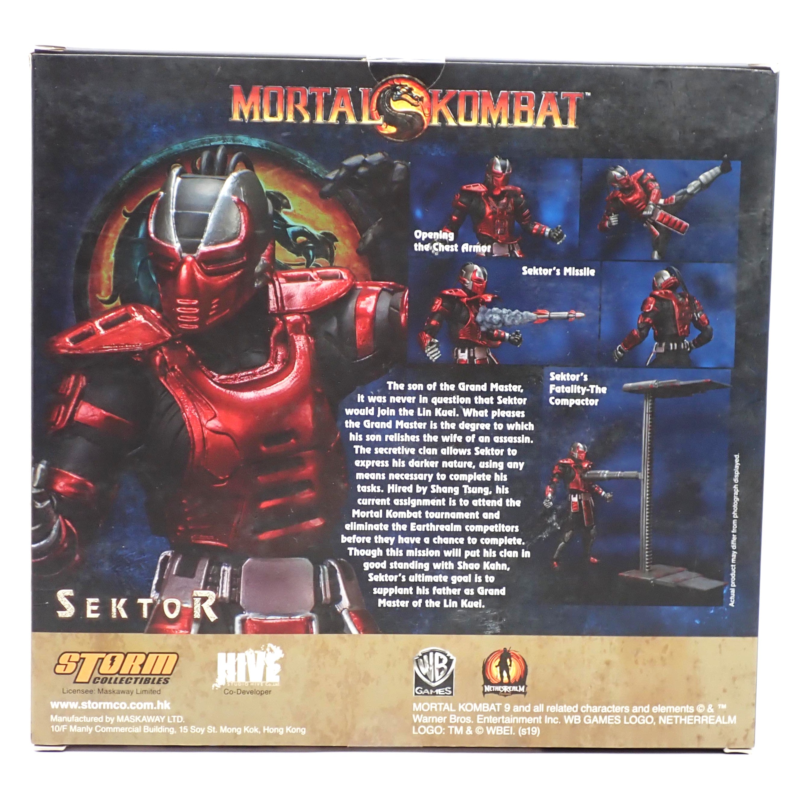 Sektor - Mortal Kombat VS Series 1/12 Scale [Pre-Owned]