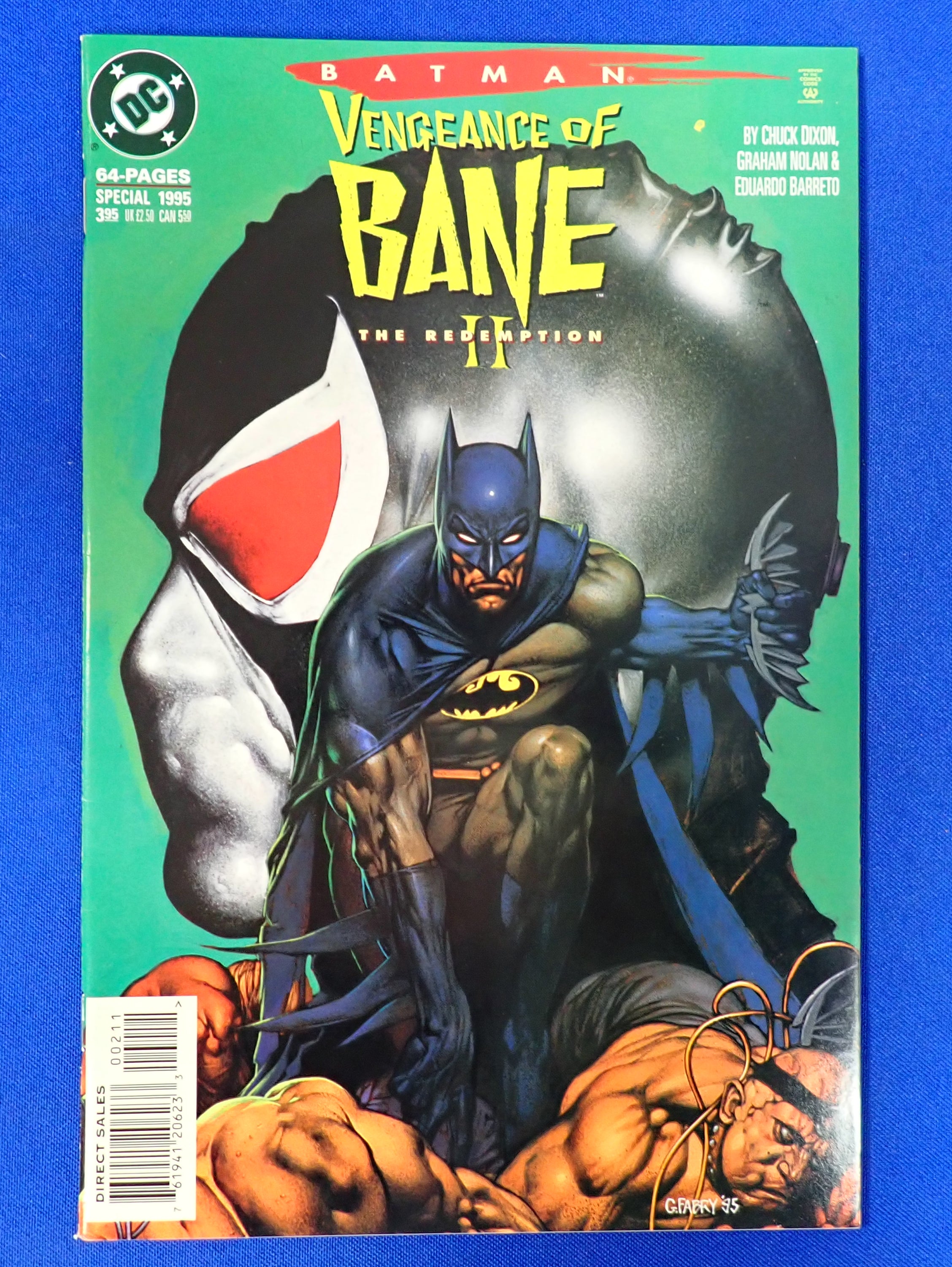 Batman: Vengeance of Bane 1 & 2 (1993) - 1st prints - 1st BANE - High Grade