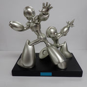 Megaman + X Silver 25th Anniversary Statue (0972)