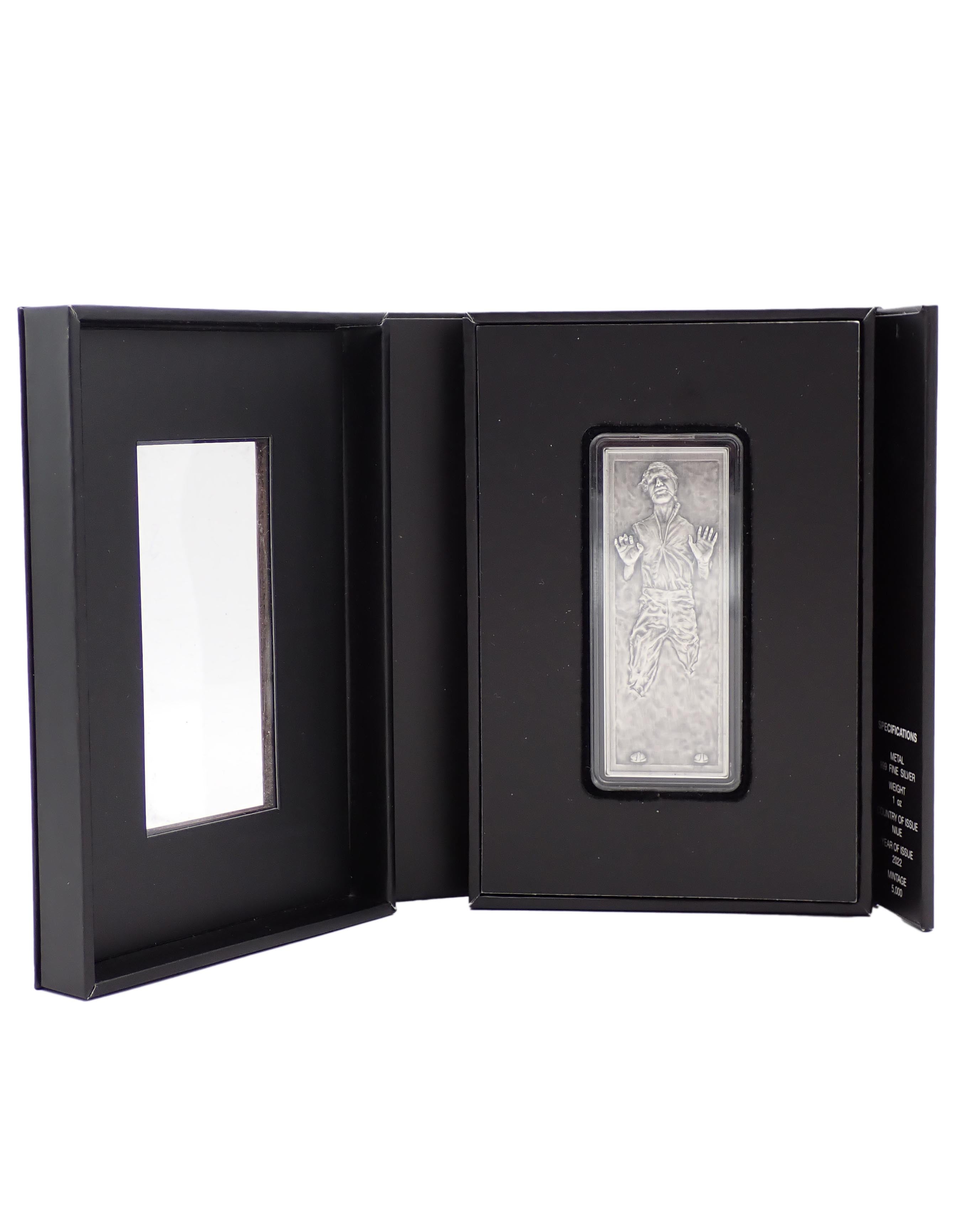 Han Solo in Carbonite - 1 oz Silver Coin