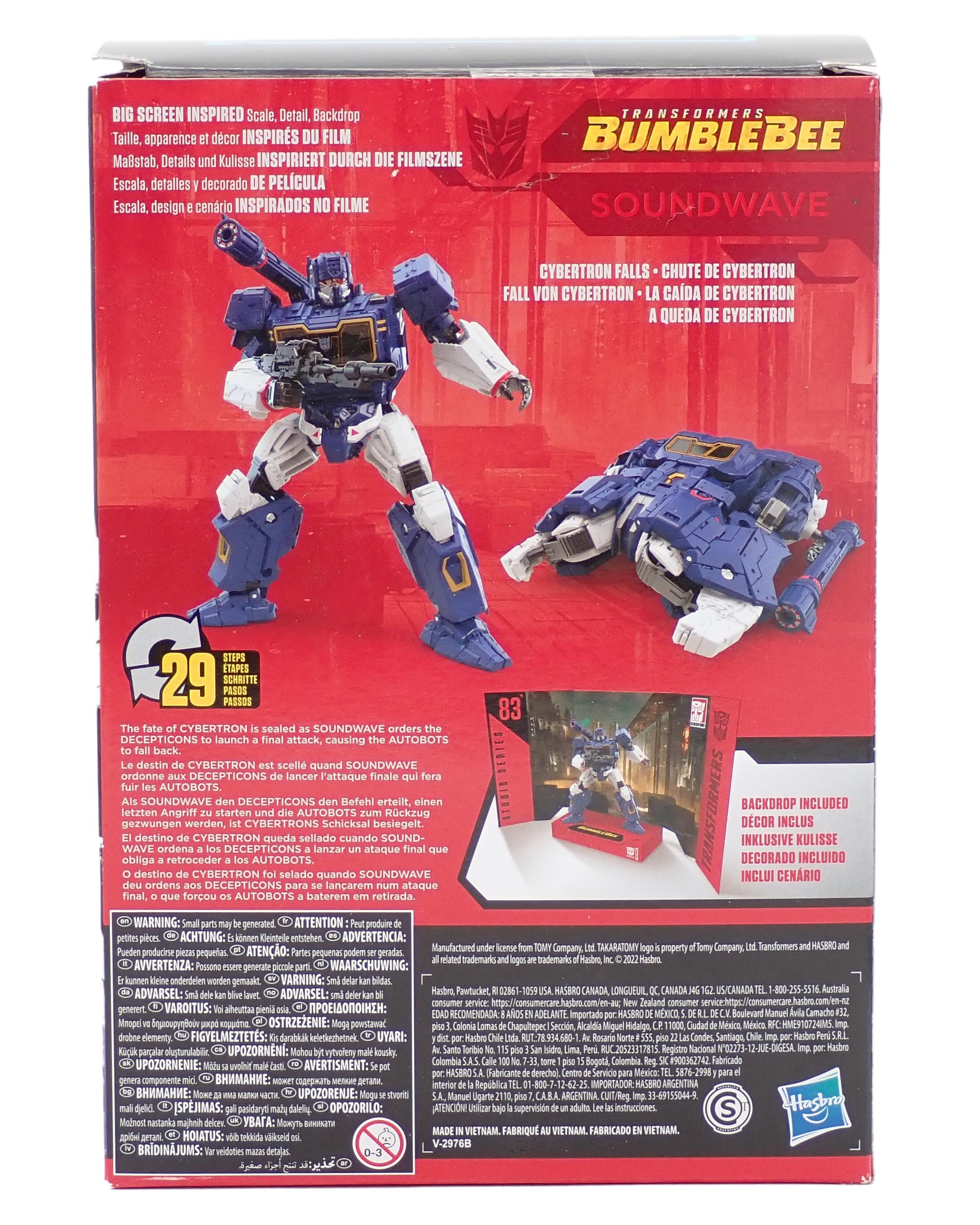 Soundwave (Bumblebee) - Studio Series