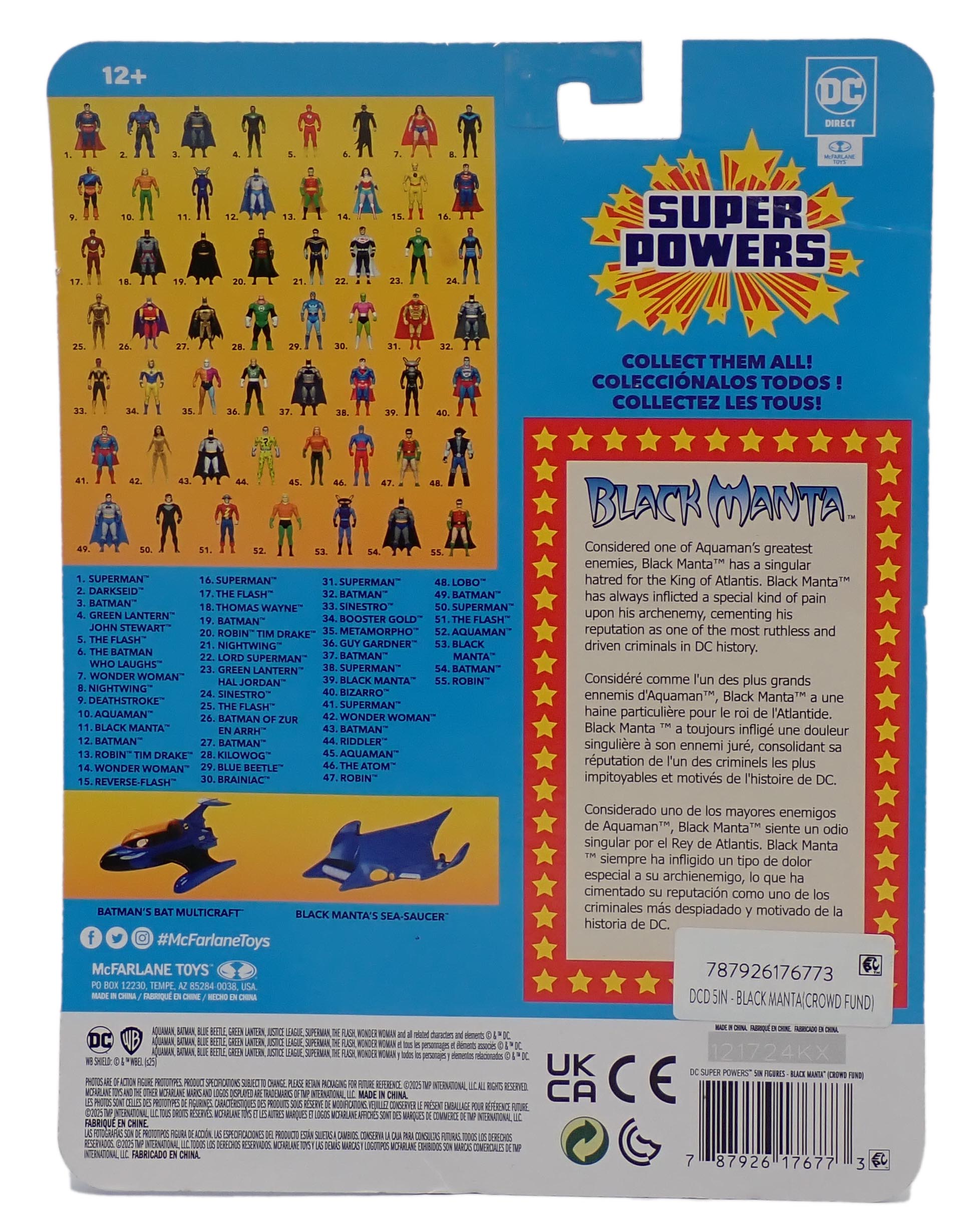 Black Manta - DC Super Powers Retro Figure