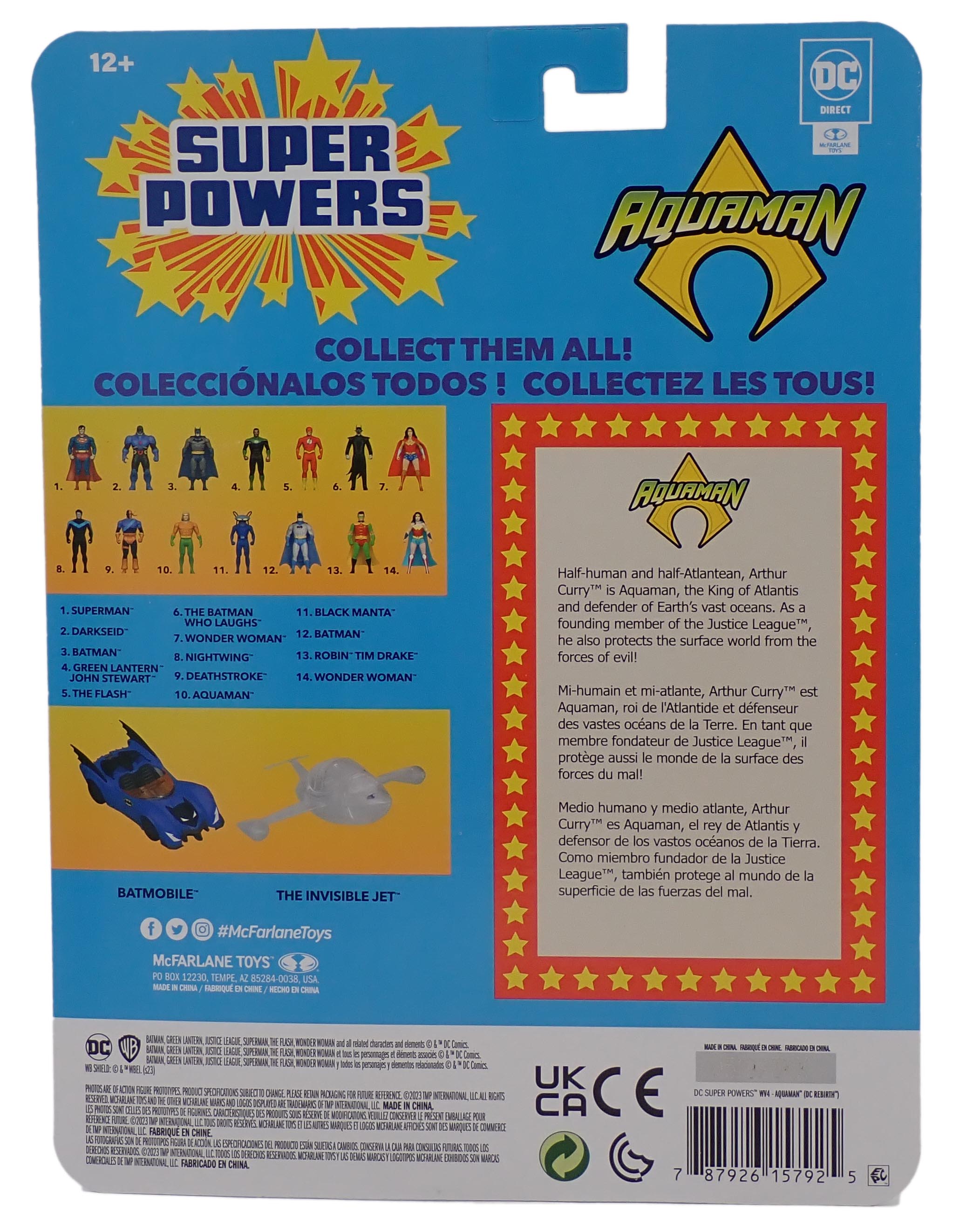 Aquaman - DC Super Powers Retro Figure