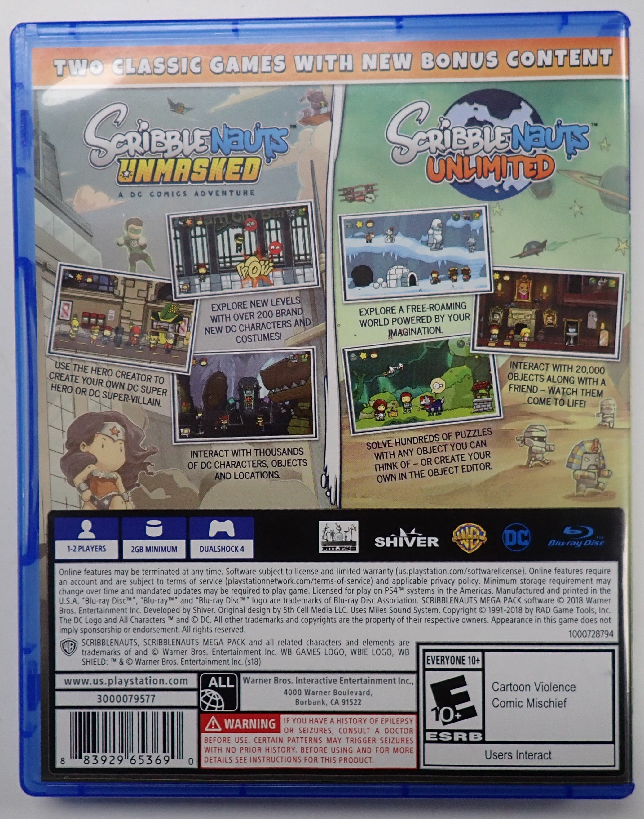 Scribblenauts Mega Pack - PS4